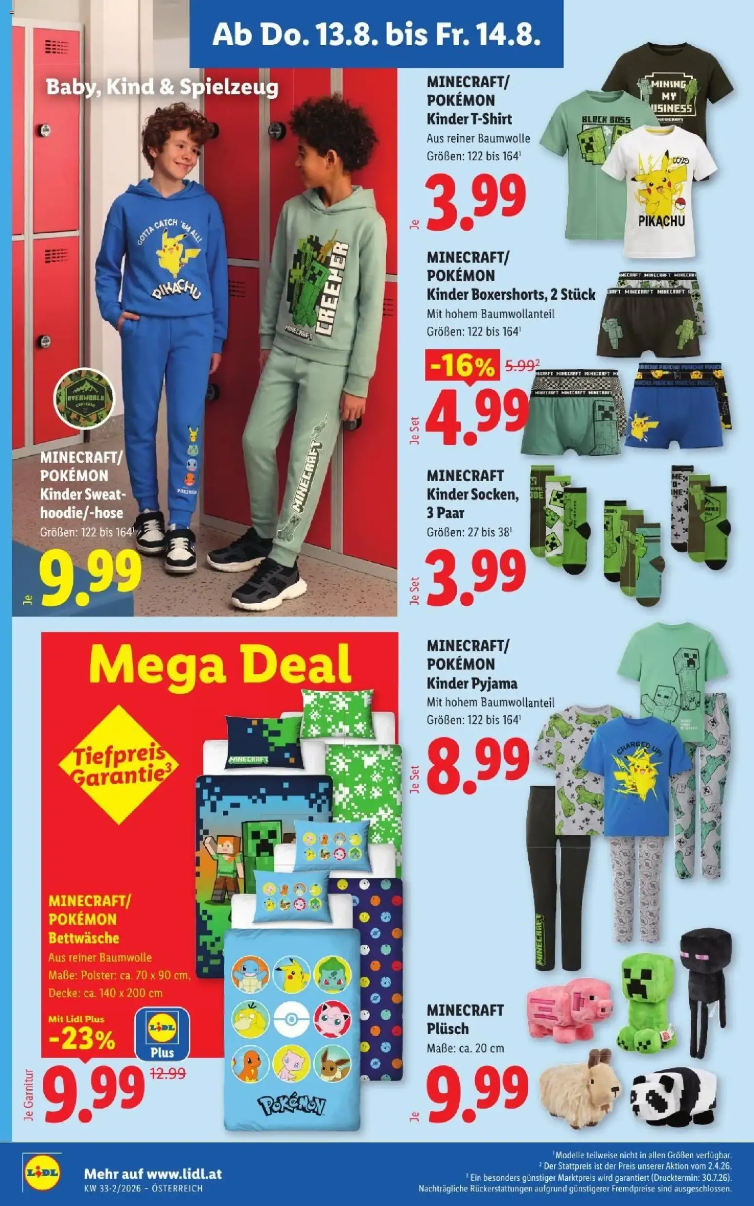Lidl - Flugblatt ab 13.08.2026 - Angebote ab donnerstag von 13. August bis 14. August 2026 - Flugblätt seite  22