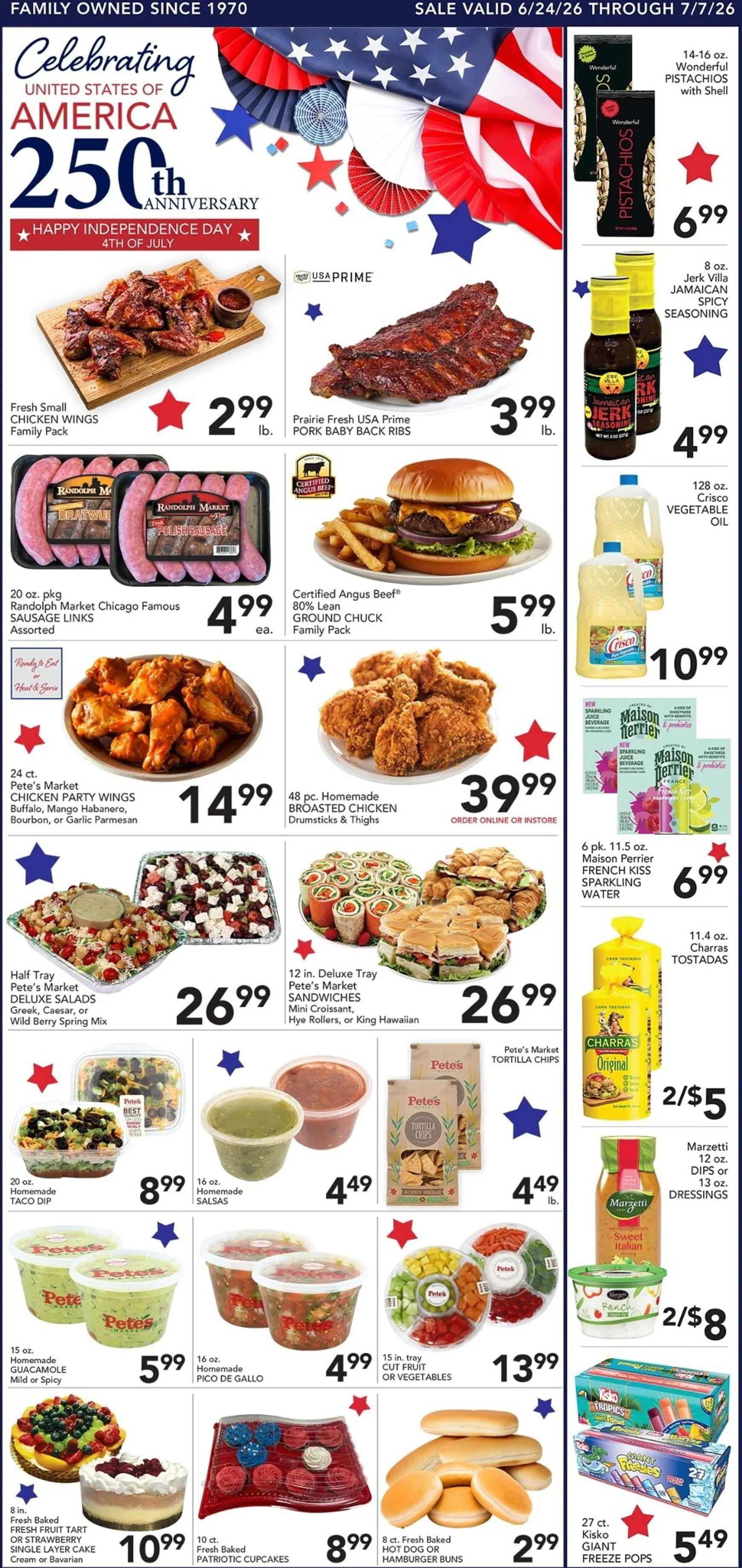 Weekly ad Pete's Market - Happy 4th of July - Celebrating America's 250th from July 1 to July 7 2026 - Page 5