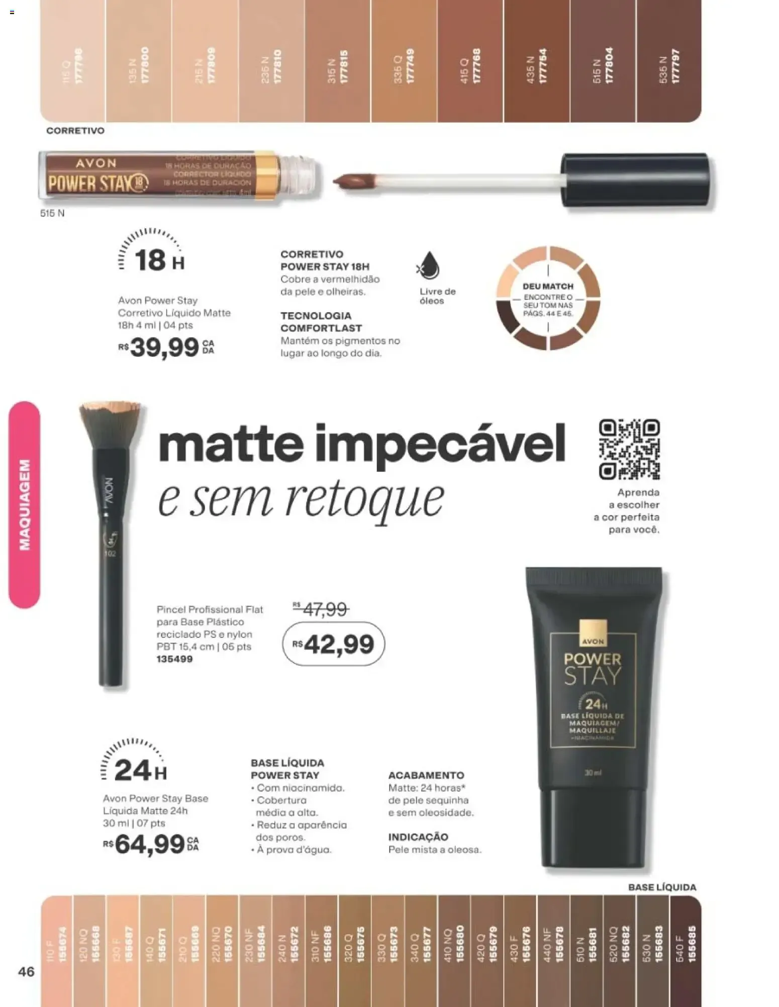 Encarte de Avon - Novo Sérum Lip Gloss - Ciclo 15/2026 21 de setembro até 12 de outubro 2026 - Pagina 46