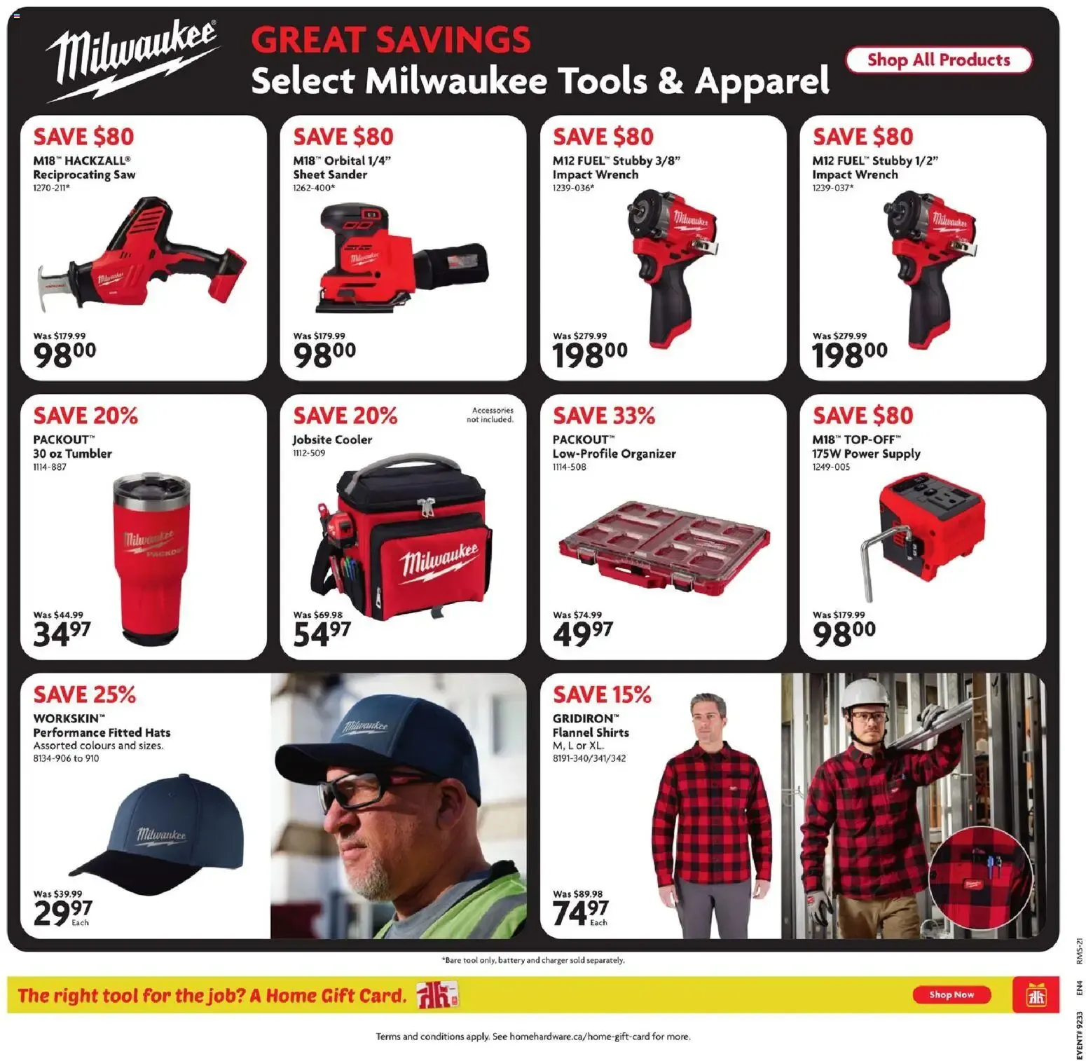 Home Hardware weekly flyer / circulaire from Aug 13, 2026 > weekly specials & deals from August 13 to August 26 2026 - flyer page 20