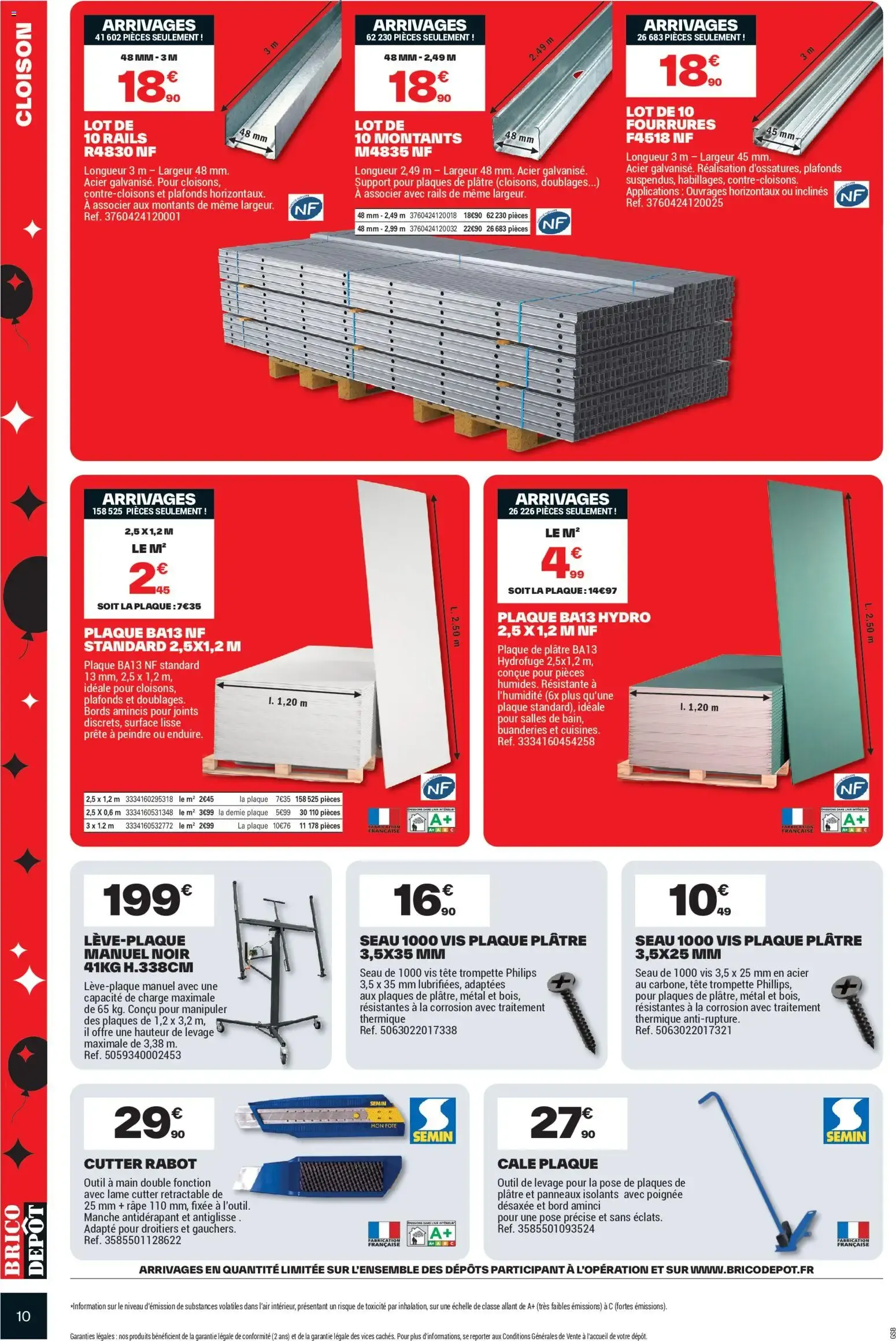 Brico Dépôt - L'ANNIV À PRIX DÉPÔT du 23 octobre au 5 novembre 2026 - Catalogue page 10