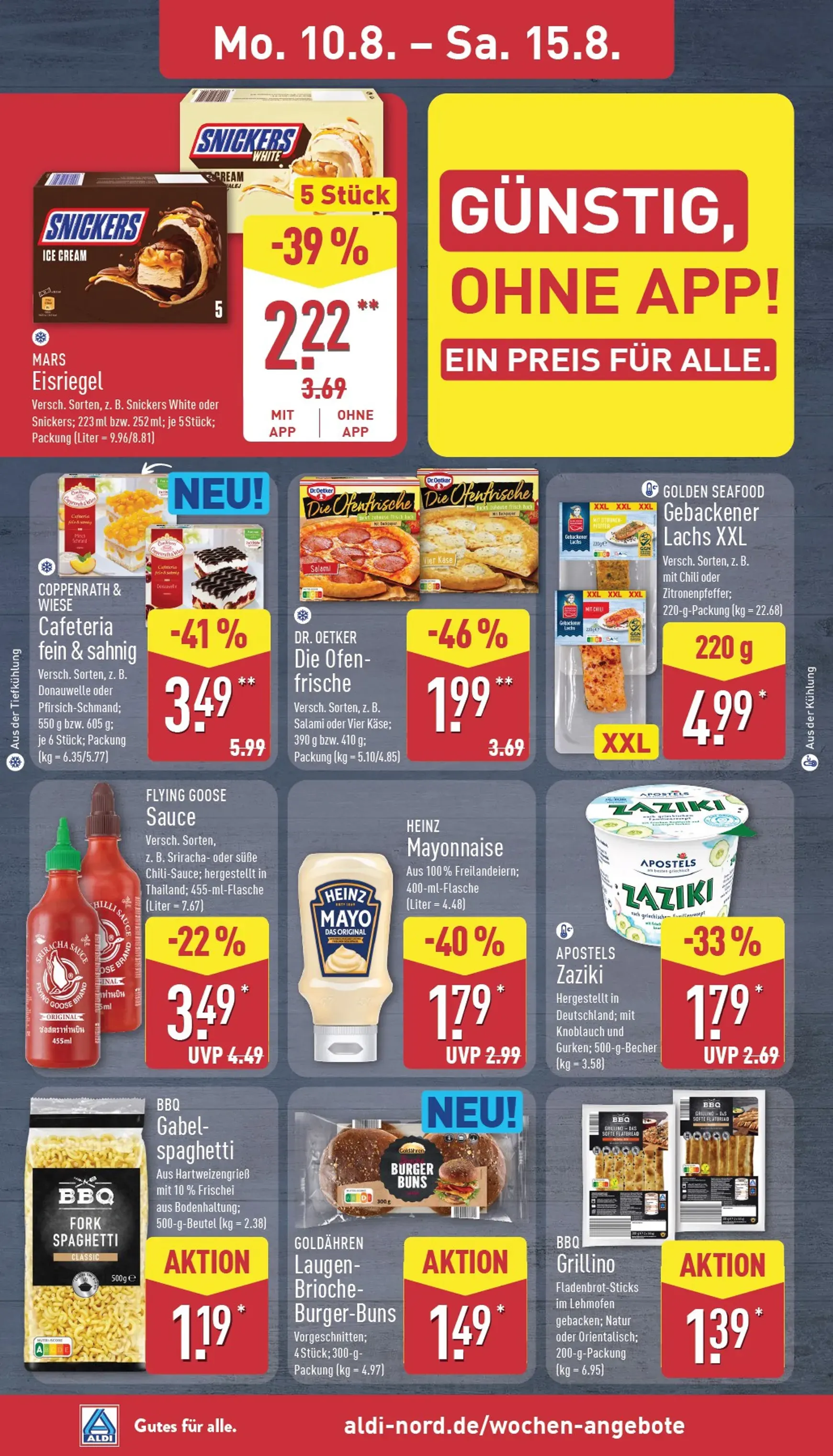 ALDI NORD Prospekt nächste Woche – von Montag 10.08.2026 bis Samstag 15.08.2026 von 10. August bis 15. August 2026 - Prospekt seite 8