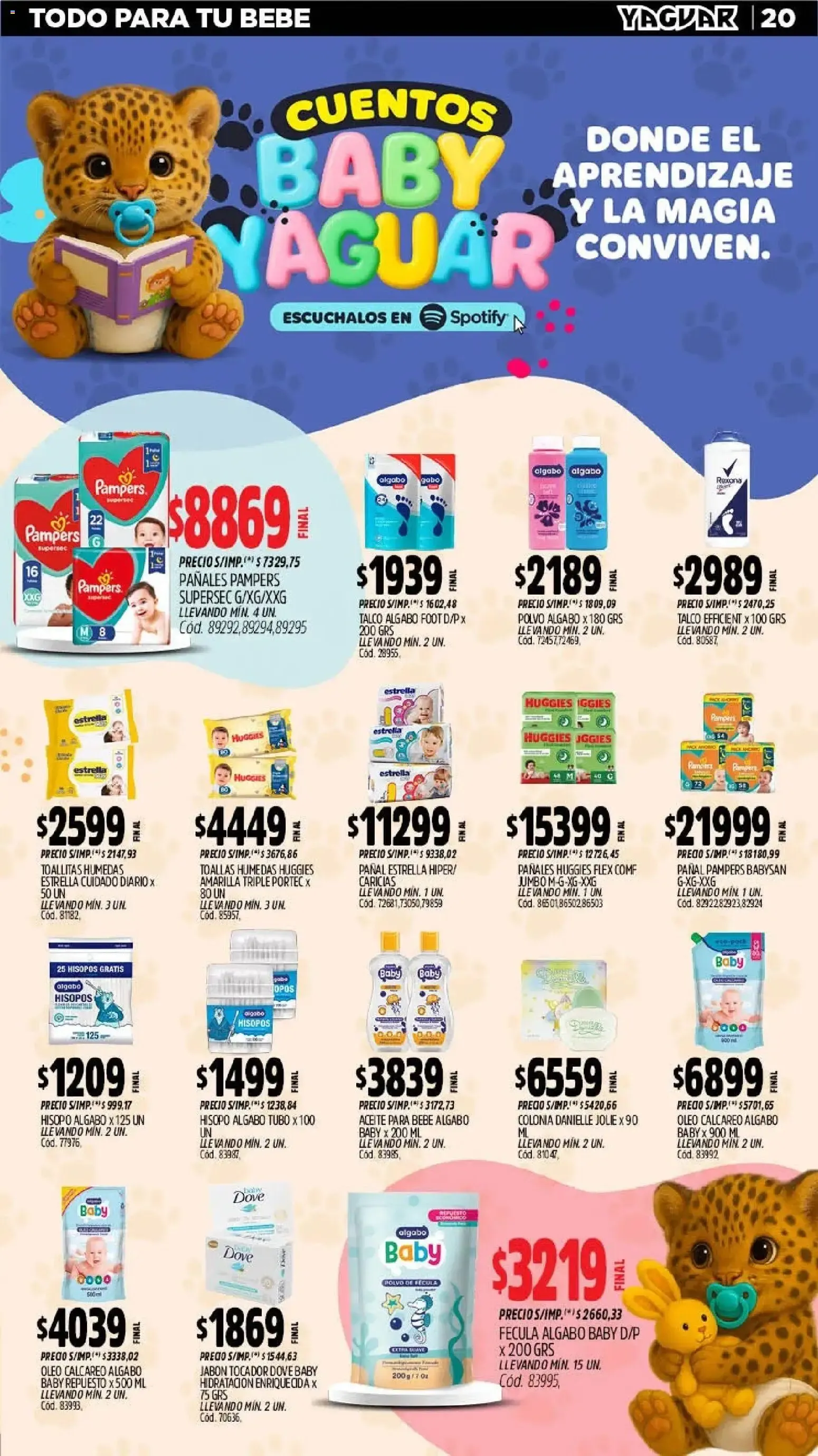 Ofertas de Yaguar - Oferta Semanal Trelew del 24/08/2026 - 30/08/2026 24 de agosto al 30 de agosto 2026 - Página 20 del catálogo