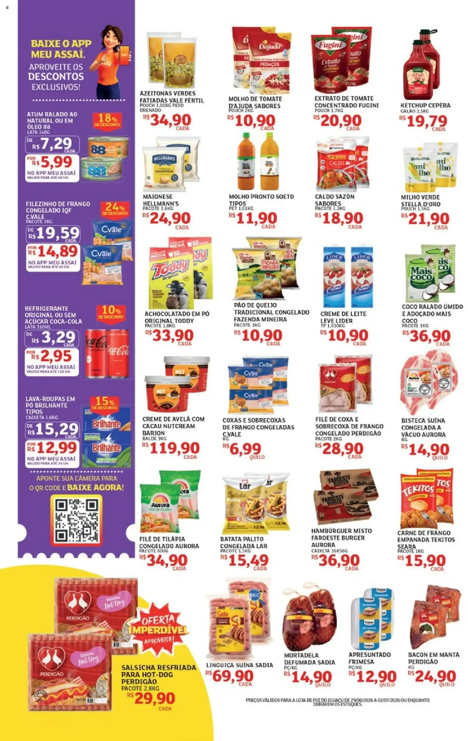 Encarte de Assaí Atacadista ofertas - PR de 29/06/2026 | Promoções Online 29 de junho até 2 de julho 2026 - Pagina 2