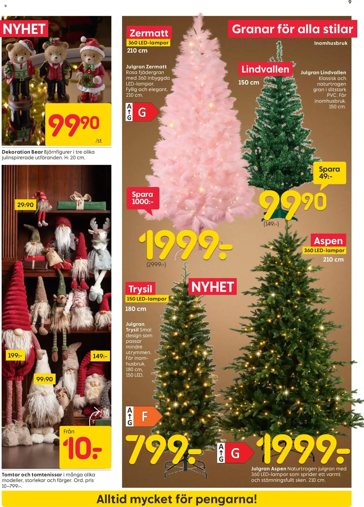 Rusta erbjudanden från 19/10/2026 - 25/10/2026 > Reklamblad nuvarande rabatter från 19 oktober till 25 oktober 2026 - Reklamblad sidor 9
