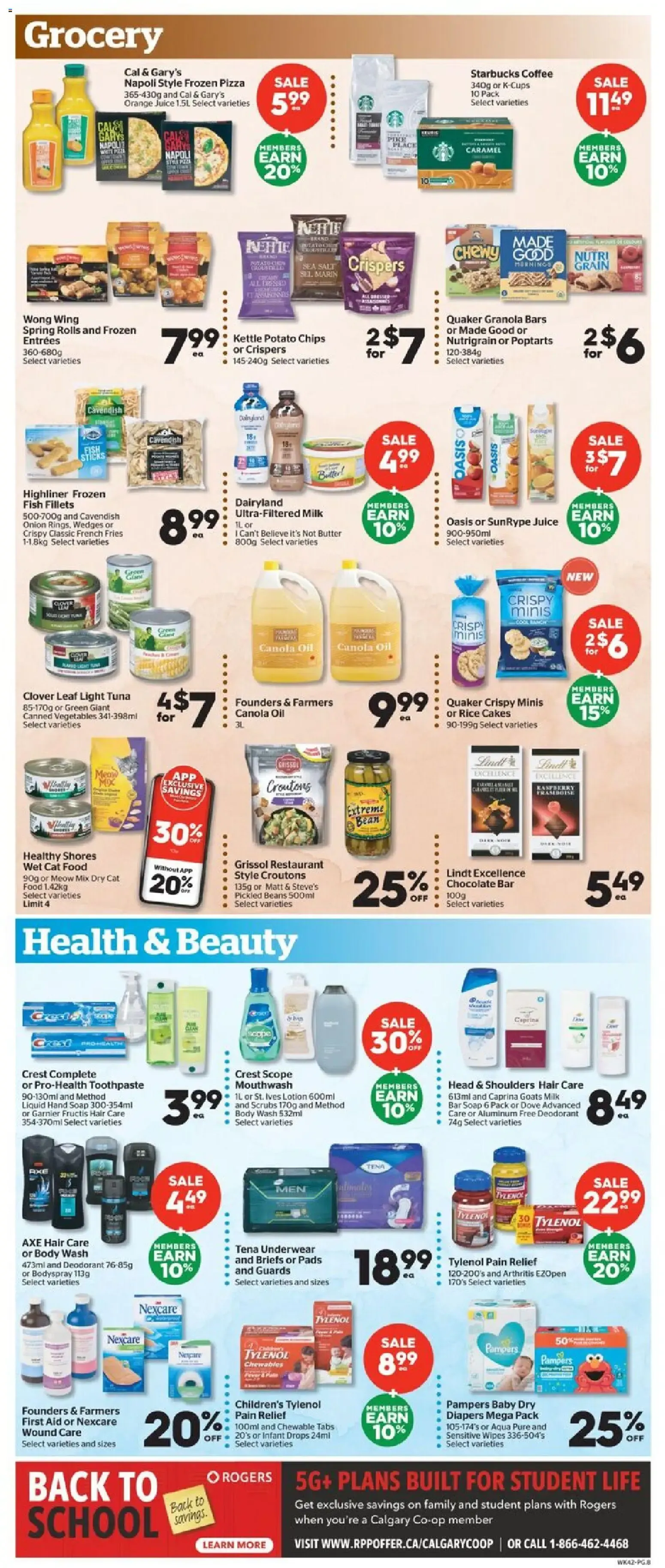 Calgary Co-op weekly flyer / circulaire from Aug 20, 2026 > weekly specials & deals from August 20 to August 26 2026 - flyer page 8