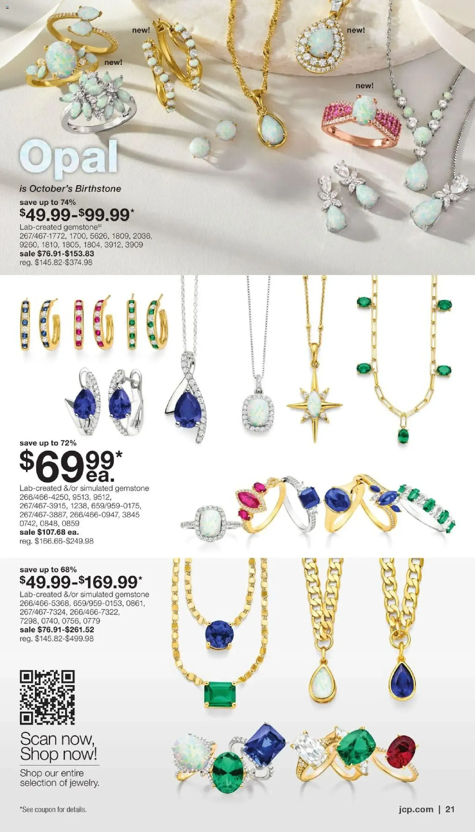 Weekly ad JCPenney Our Biggest Jewelry Sale of the season from September 28 to October 25 2026 - Page 20