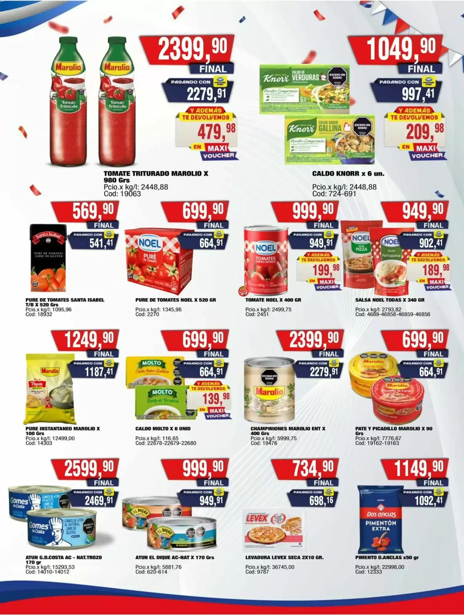 Ofertas de SUPERMERCADO MAYORISTA MAXICONSUMO 3 de agosto al 9 de agosto 2026 - Página 7 del catálogo