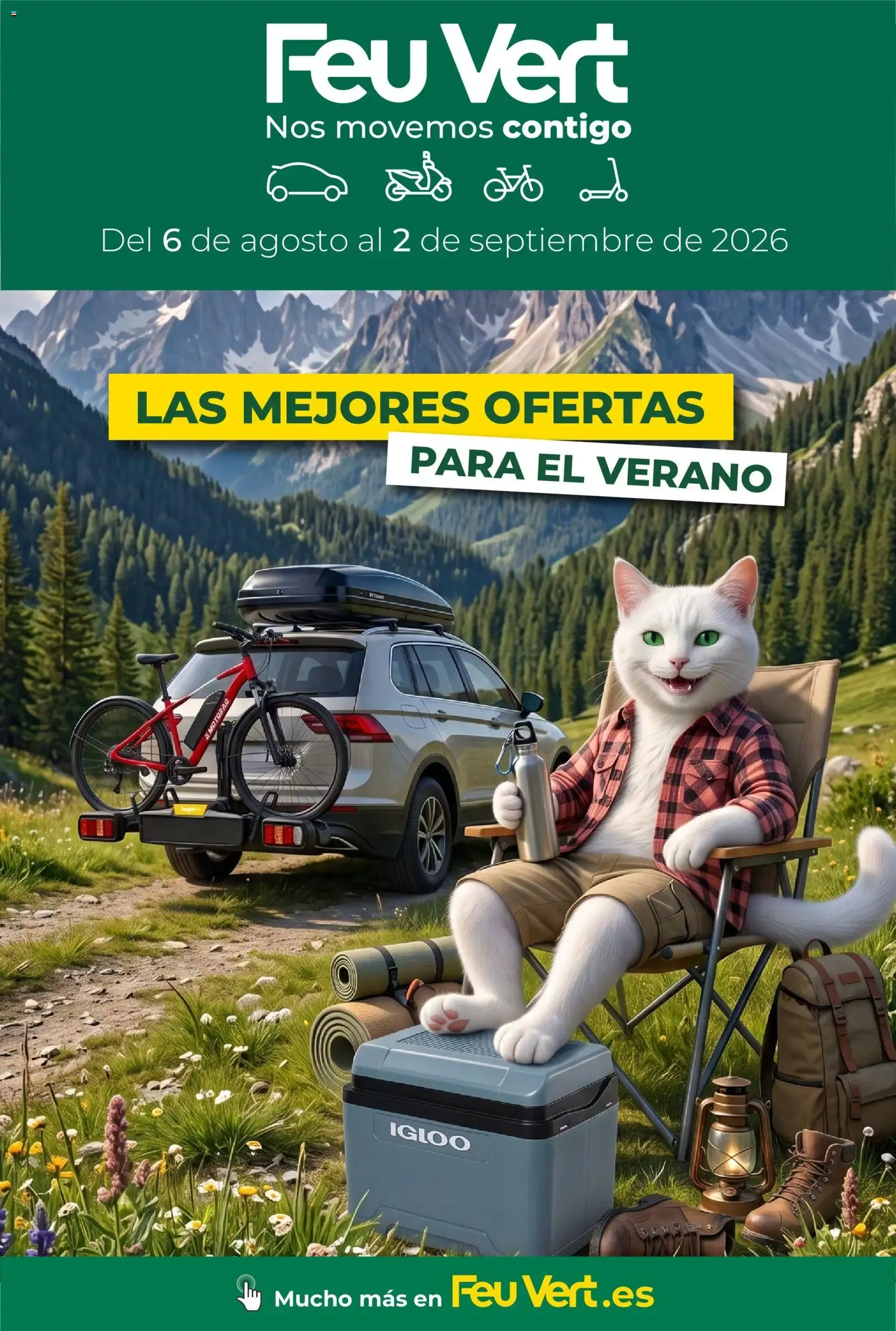 Catálogo de Feu Vert - Las mejores ofertas para el verano 6 de agosto al 2 de septiembre 2026 - Página 1