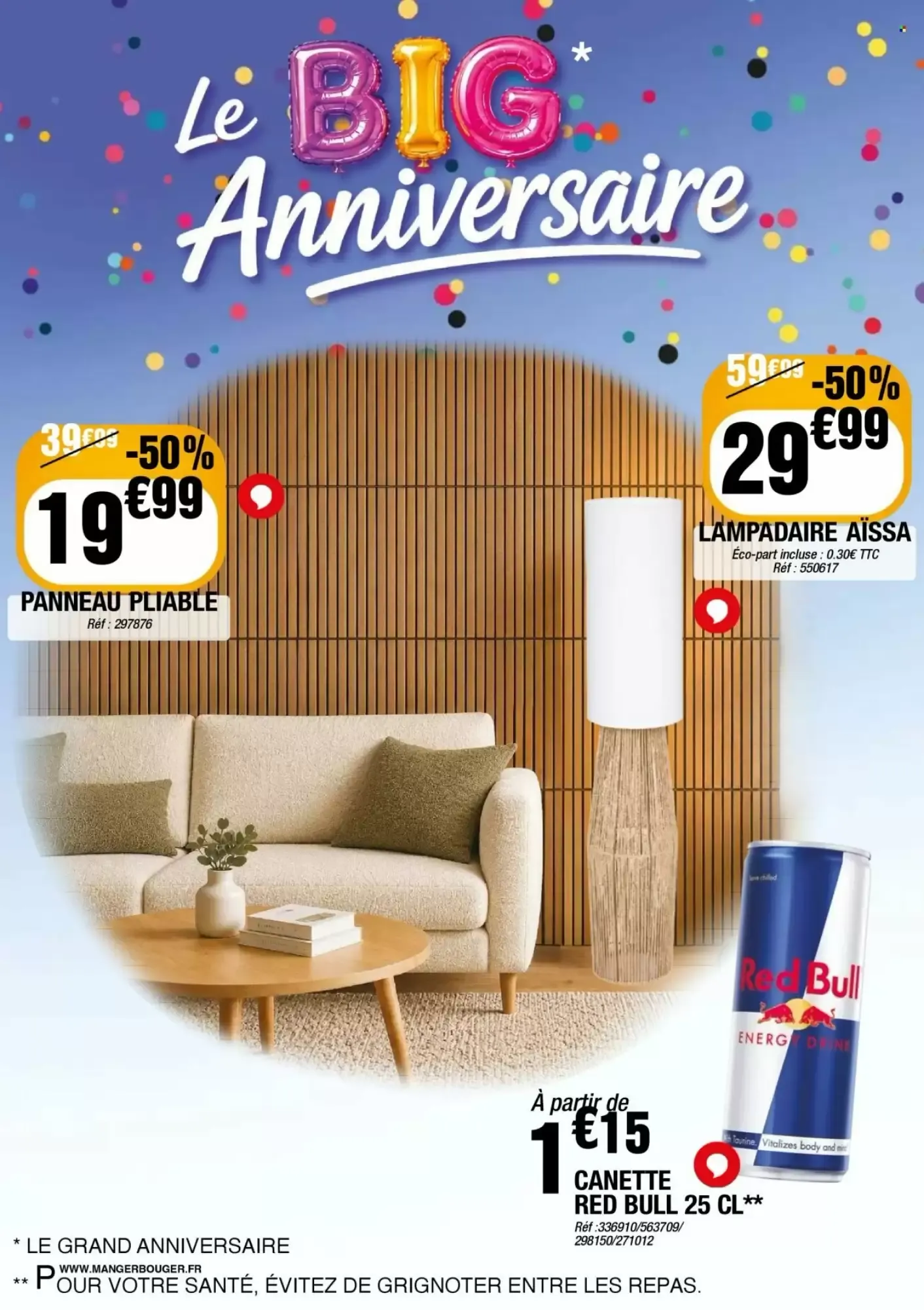 Le BIG Anniversaire du 31 août au 6 septembre 2026 - Catalogue page 1