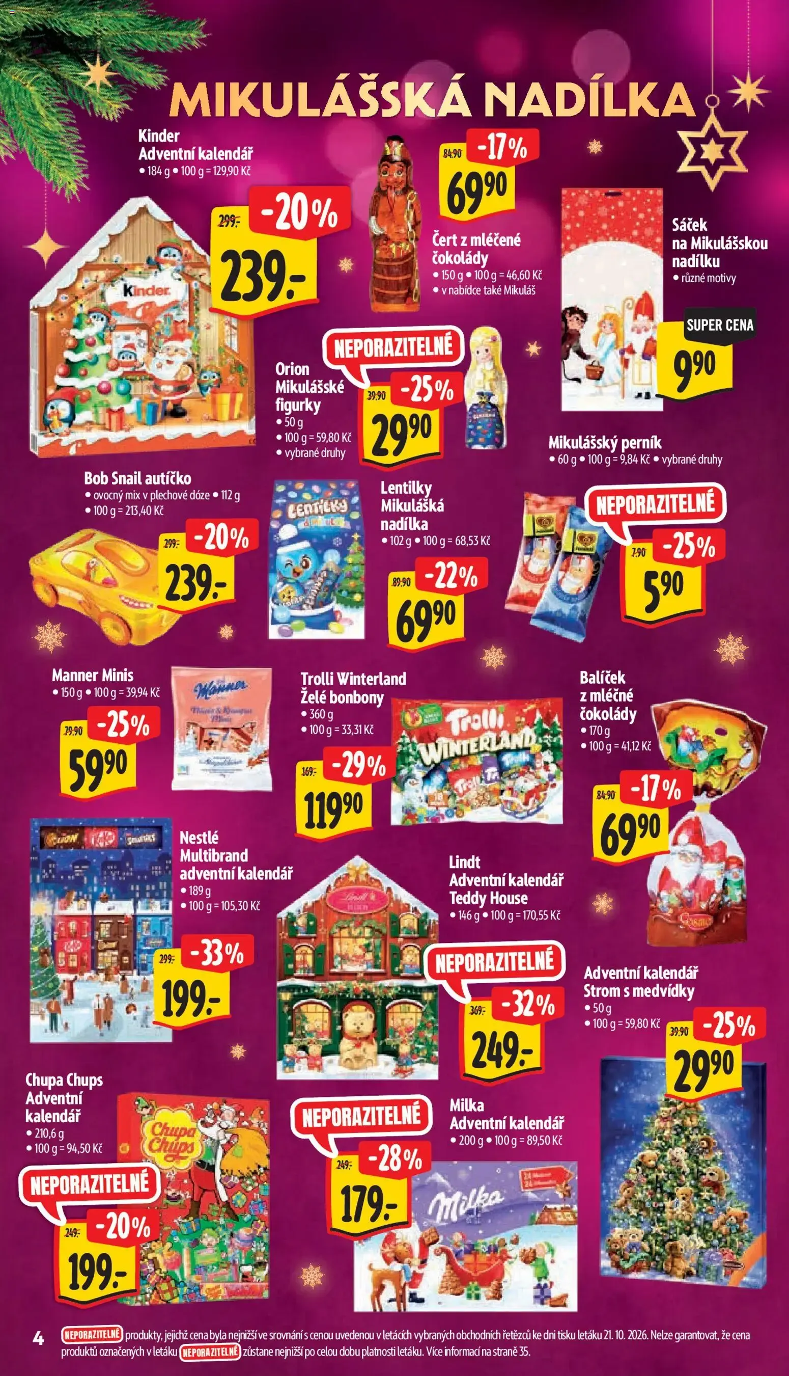 Albert leták - Hypermarket od 28.10.2026 - Akční leták - 29. října 3. listopadu 2026 - Page 10