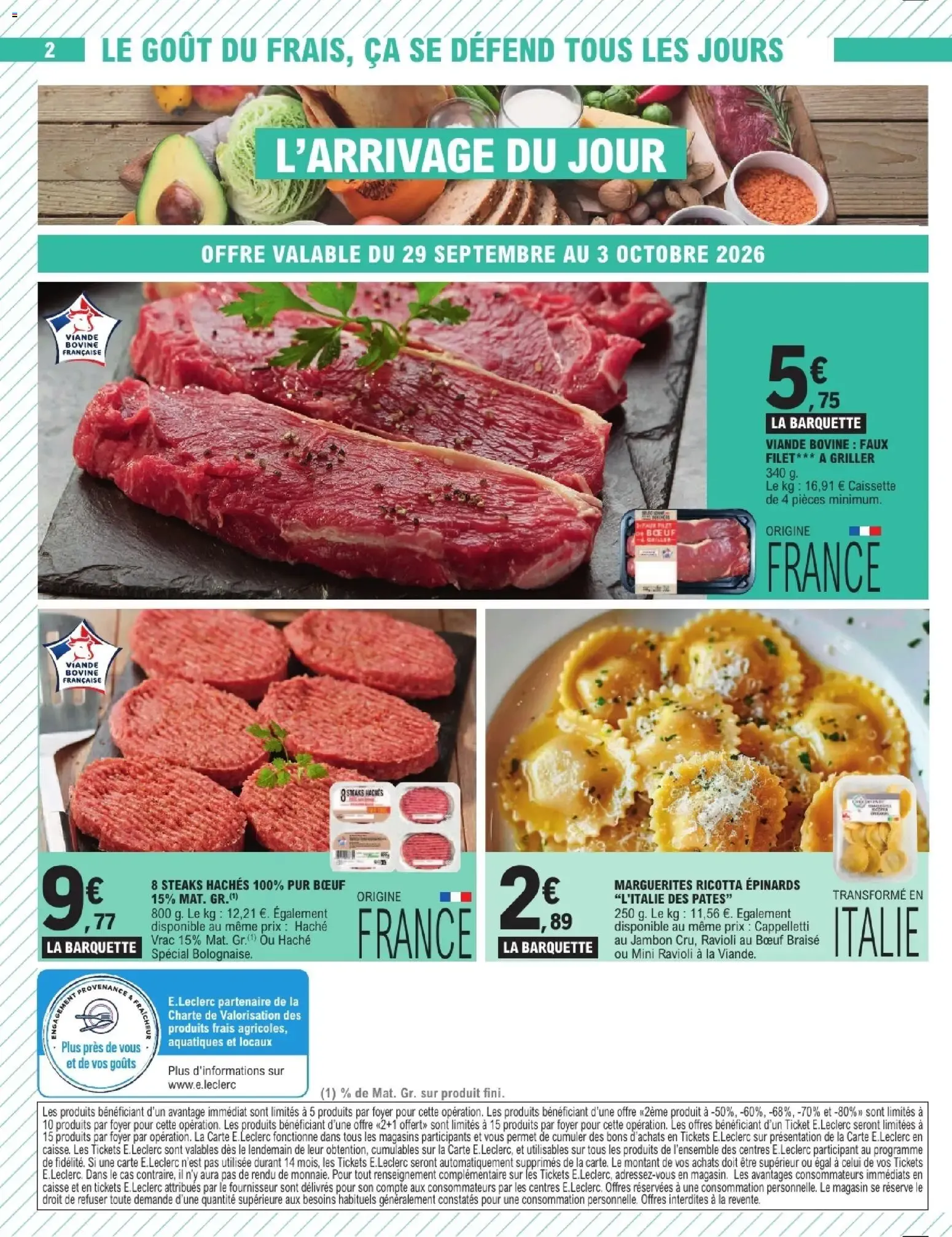 Catalogue E.Leclerc du 29/09/2026 | Nouveau promo prospectus du 29 septembre au 10 octobre 2026 - Catalogue page 2