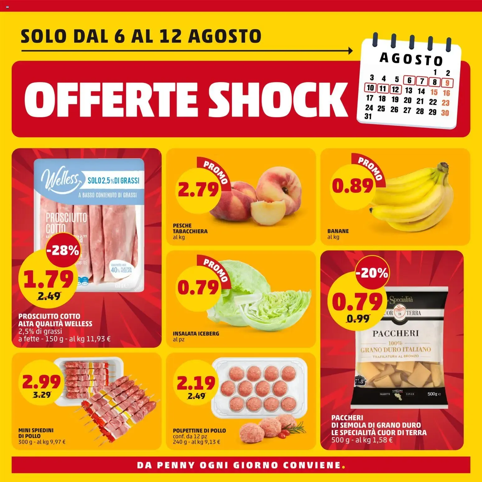 OFFERTE SHOCK PENNY da 6 agosto a 12 agosto di 2026 - Pagina del volantino 2