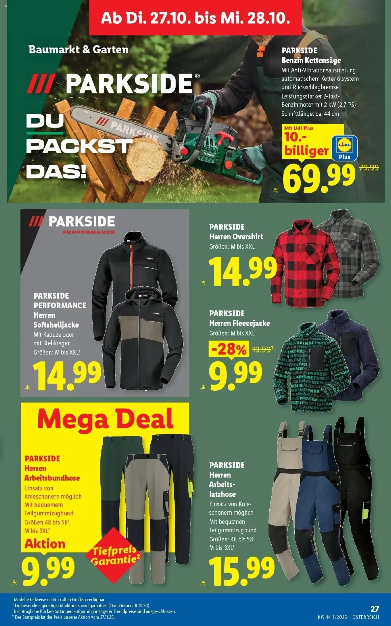 Lidl Aktion von 22. Oktober bis 24. Oktober 2026 - Flugblätt seite 34