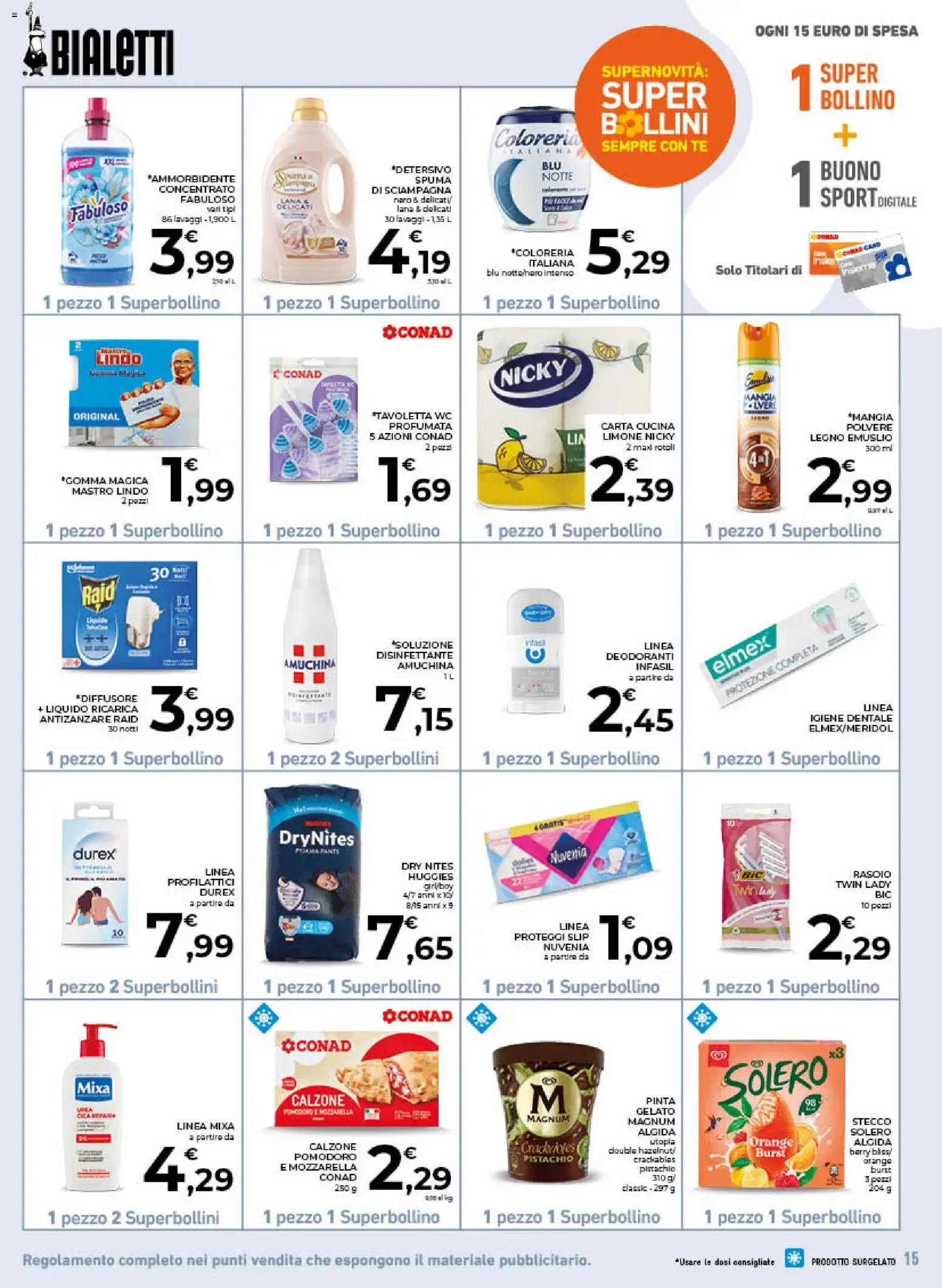 Volantino Conad dal 17/06/2026 > Anteprima da 17 giugno a 28 giugno di 2026 - Pagina del volantino 15