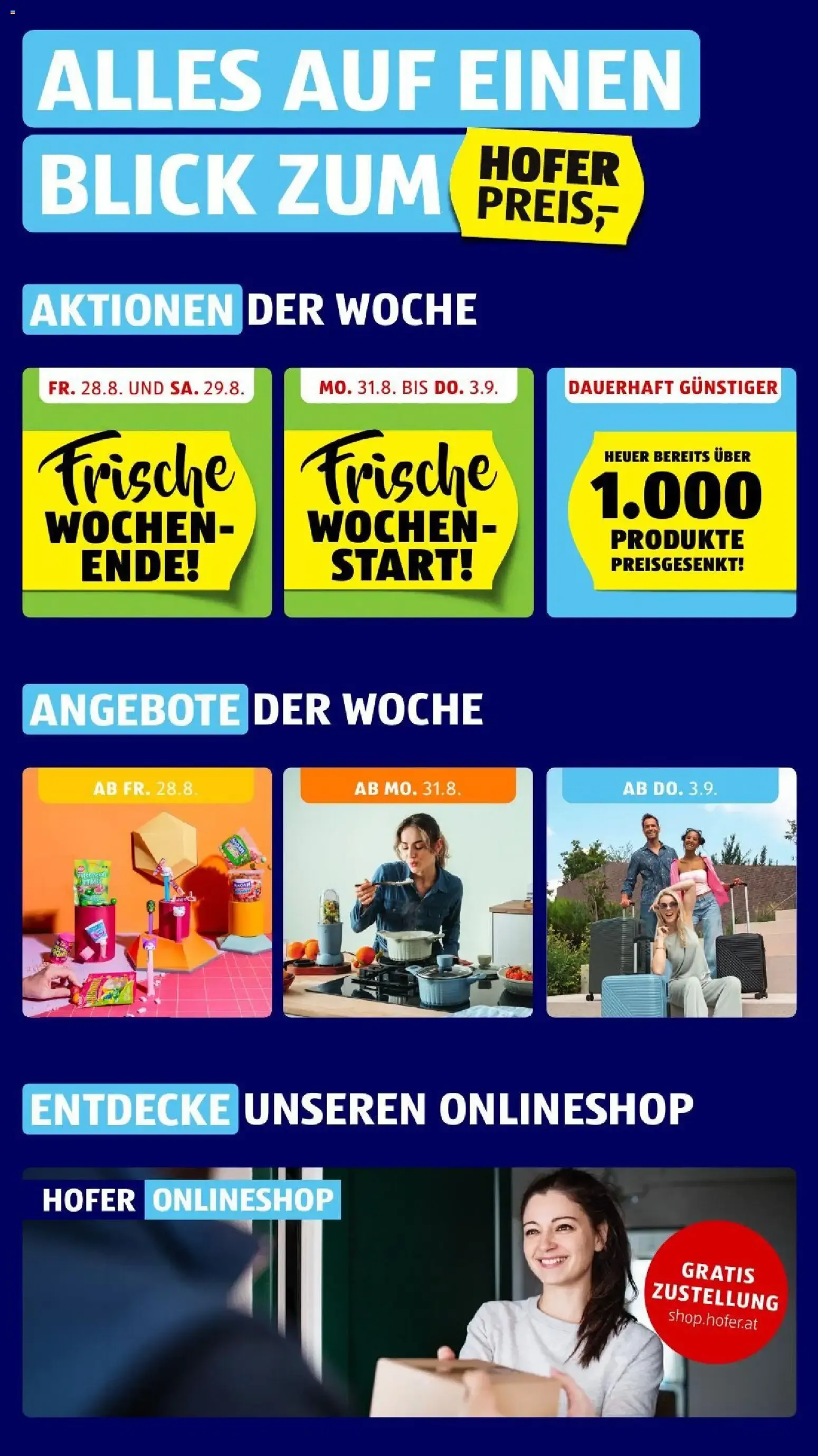 Hofer Flugblatt ab 28.08.2026 - Angebote, Aktionen von 28. August bis 3. September 2026 - Flugblätt seite  2