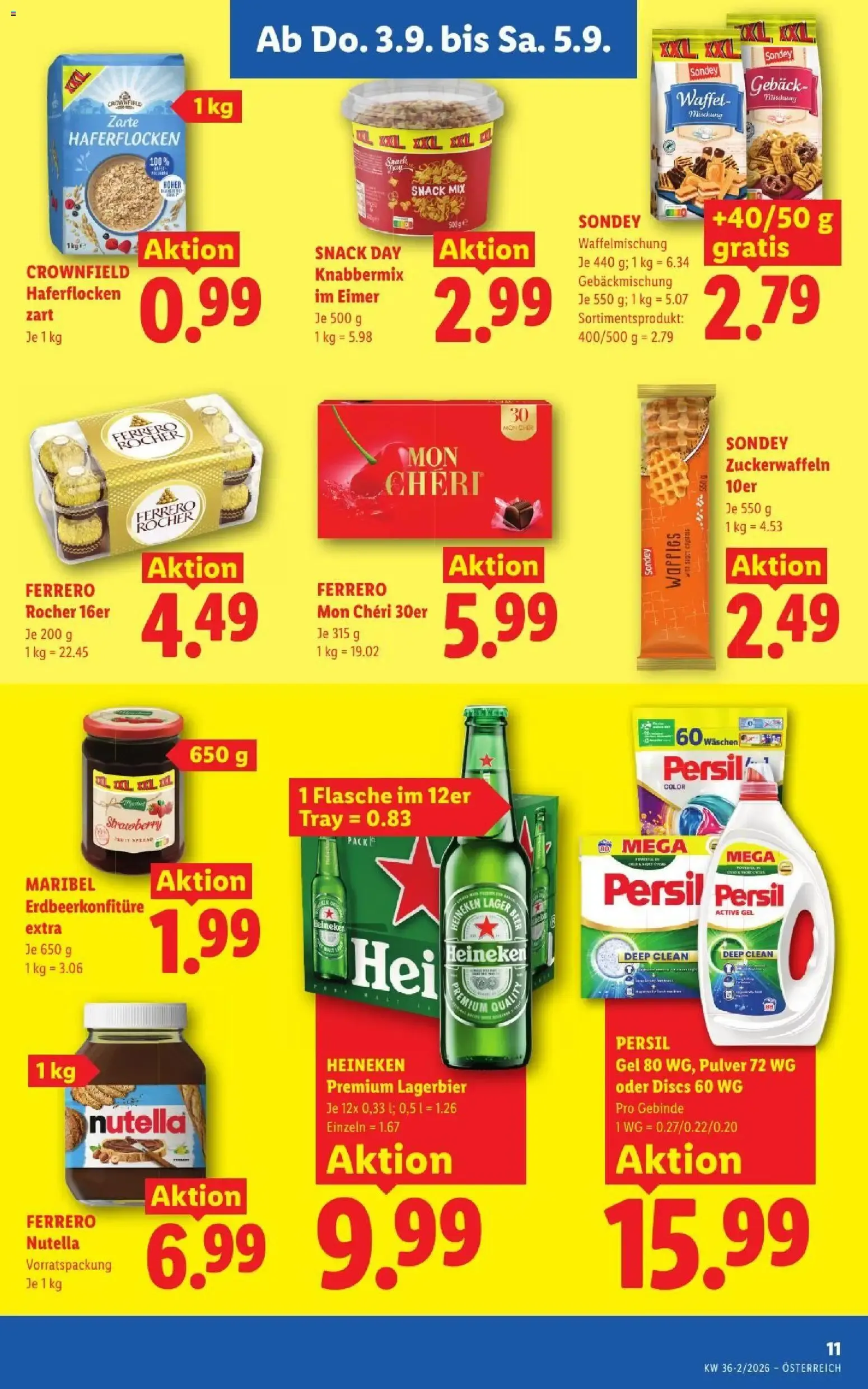 Lidl - Flugblatt ab 03.09.2026 - Angebote ab donnerstag von 3. September bis 5. September 2026 - Flugblätt seite  13