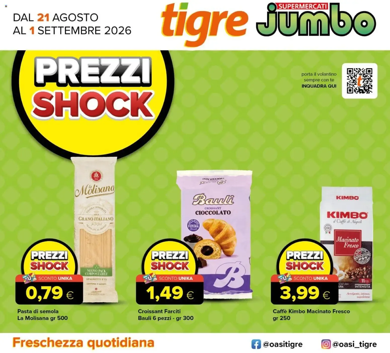 Nuovo Tigre volantino Jumbo dal 21/08/2026 > offerte anteprima 🛍️ da 21 agosto a 1 settembre di 2026 - Pagina del volantino 1