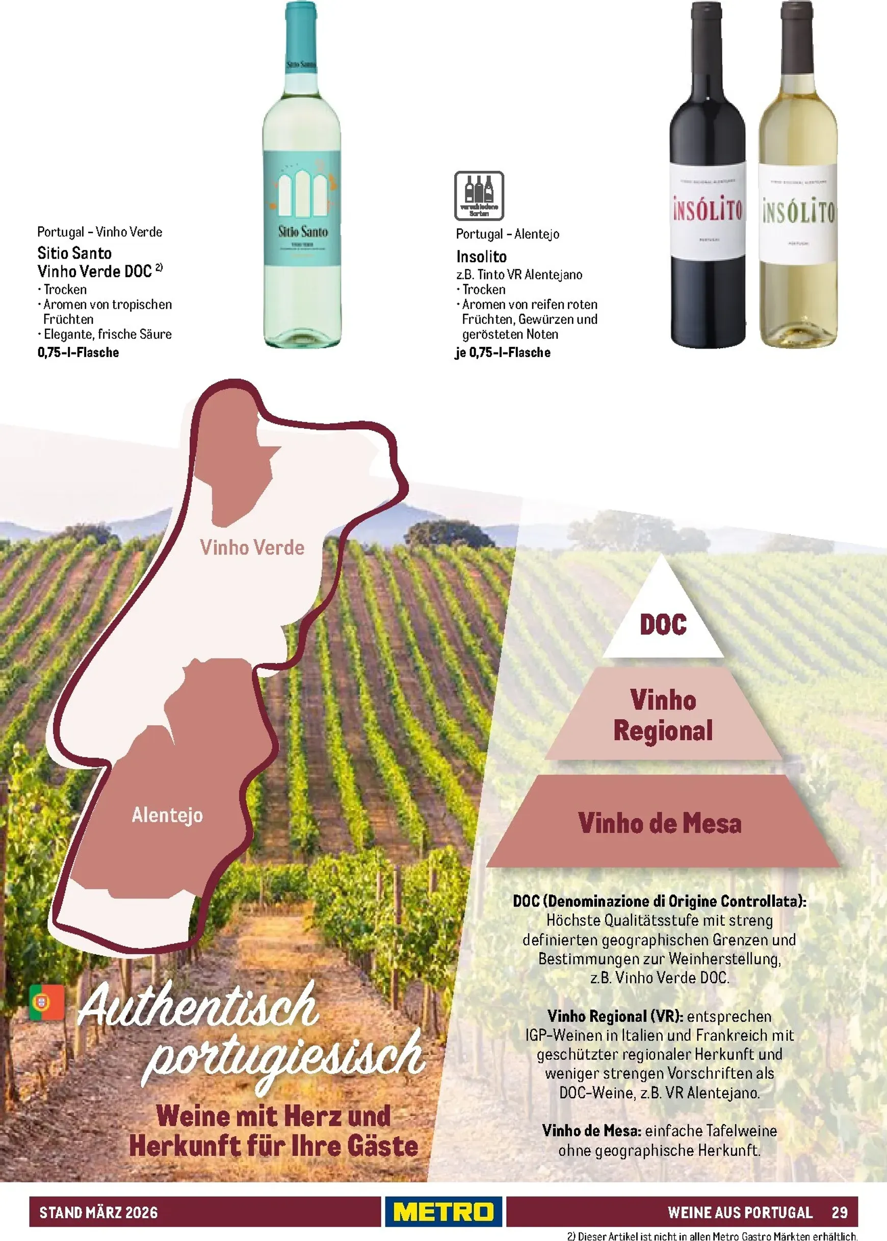 Sortimentskatalog Hauswein: Für jeden Anlass der passende Tropfen von 1. März bis 31. Dezember 2026 - Prospekt seite 29