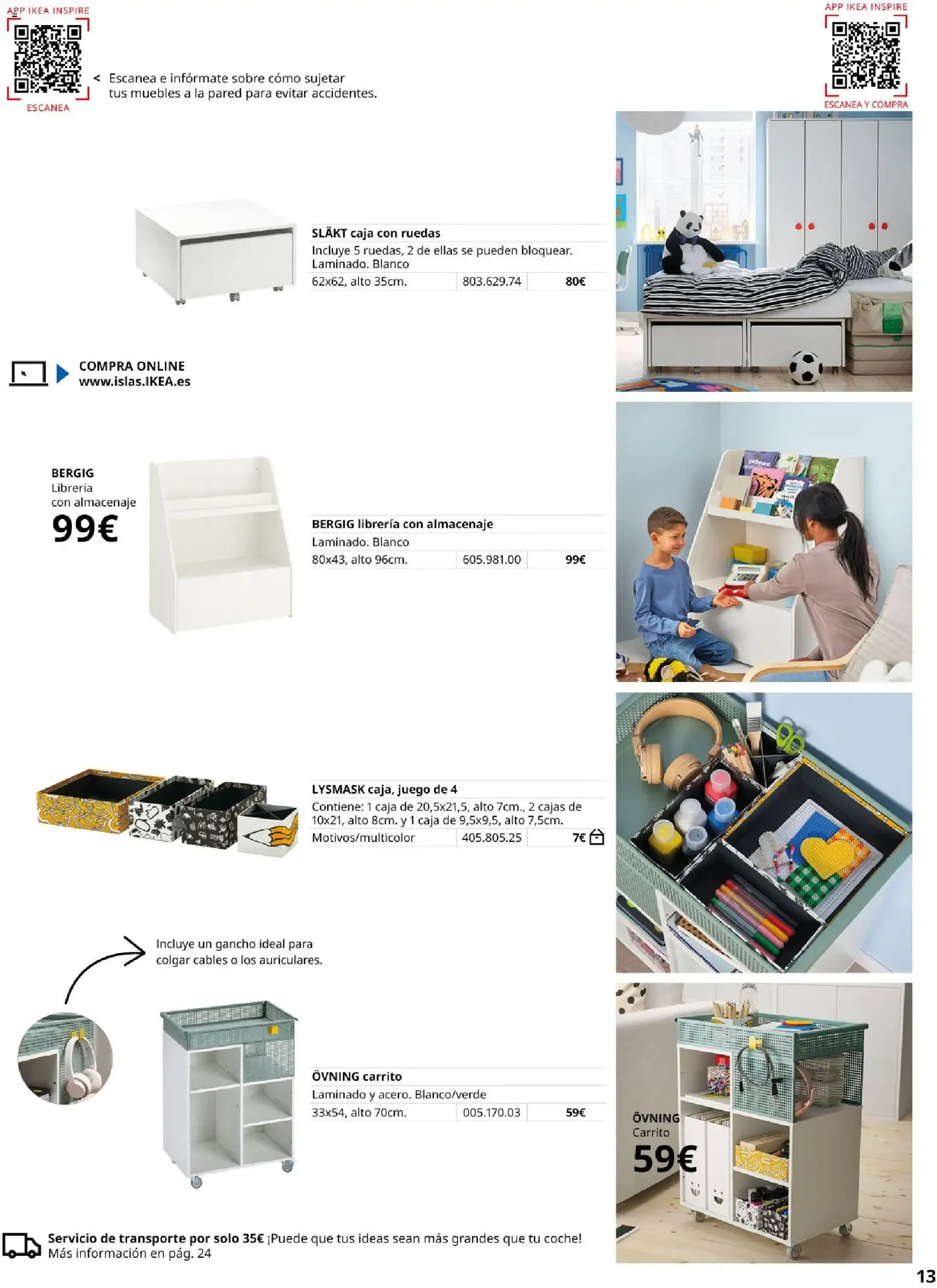 Catálogo de IKEA Almacenaje Infantil y Guía de Compra 1 de febrero al 31 de agosto 2026 - Página 13