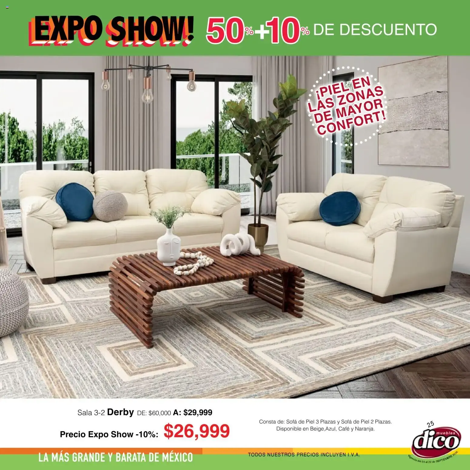 Catálogo de Muebles Dico catálogo Expo Show (04/09/2026 - 22/09/2026) - catálogo en línea 4 de septiembre al 22 de septiembre 2026 - Pagina 25