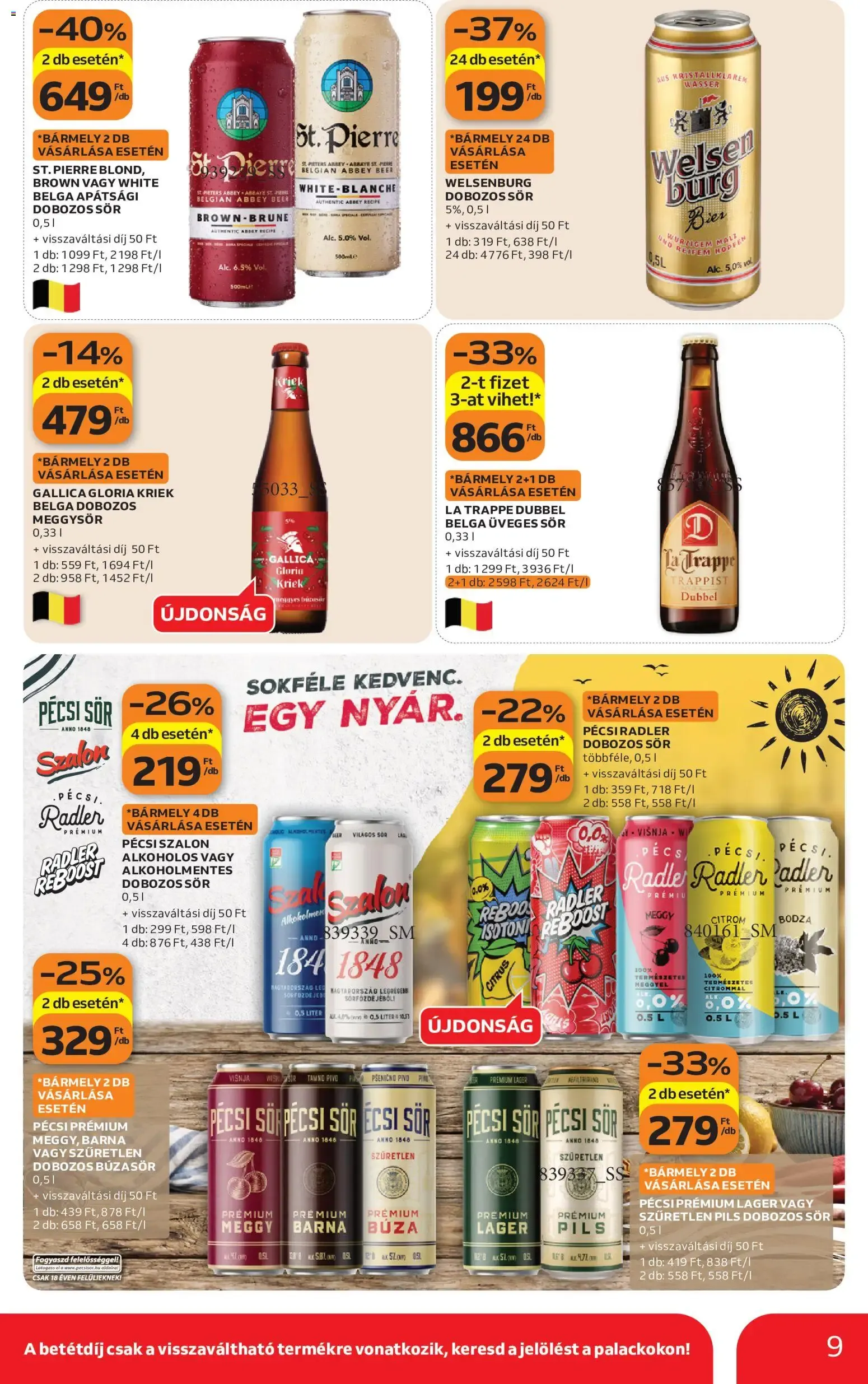 Katalógus Auchan hipermarket: Vigyél többet, jobban megéri! augusztus 6.-tól augusztus 19.-ig 2026. - Oldal 9