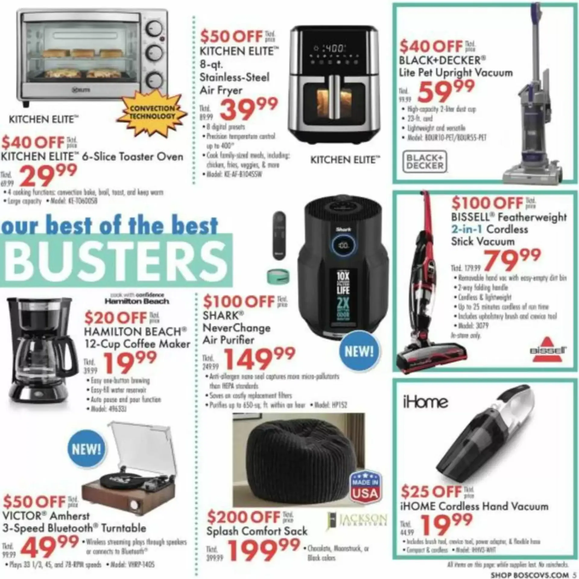 Weekly promotion Boscov's weekly ad spanning from September 17 to September 30 2026 - Page 5 for Catalogue 365