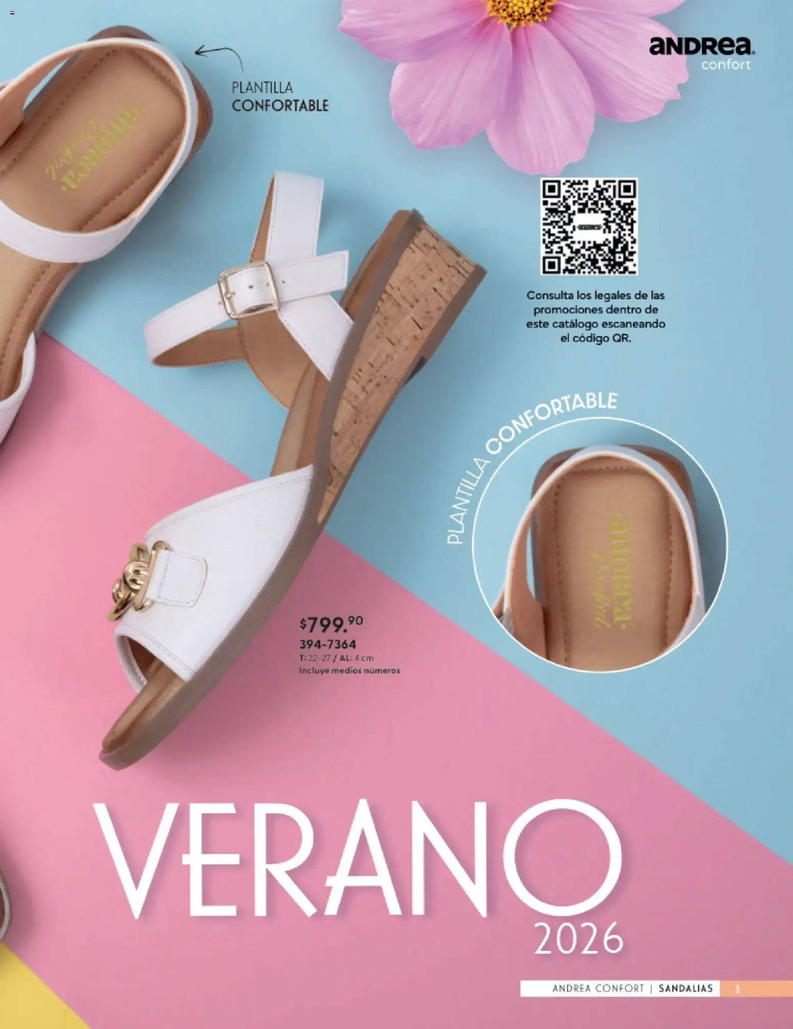 Catálogo de Andrea Confort Verano 2026 24 de mayo al 22 de agosto 2026 - Pagina 3