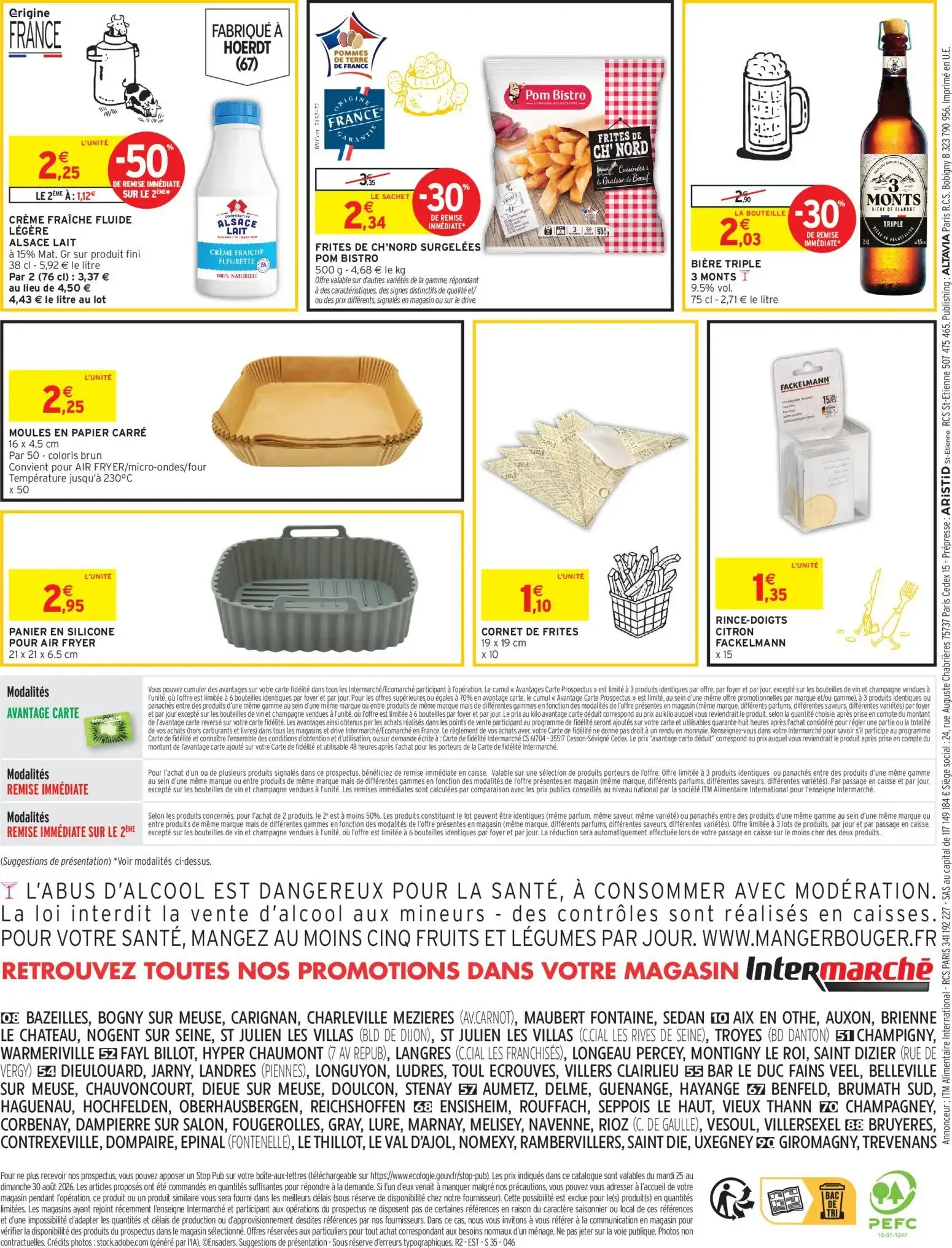 Intermarché catalogue Moules frites à partir du 25/08/2026 - promo en ligne du 25 août au 30 août 2026 - Catalogue page 2