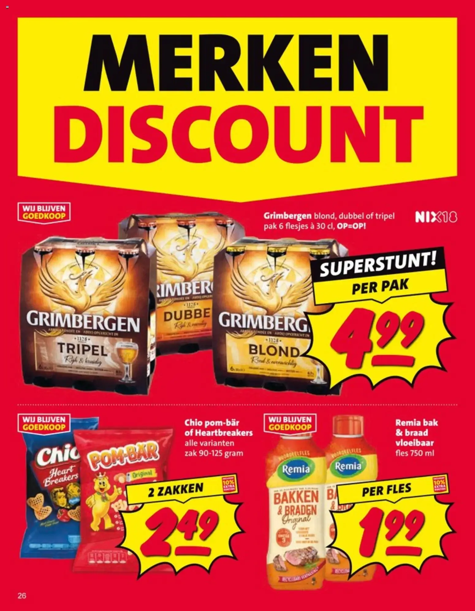 Nettorama Merkendiscount - Discount Prijs! Extra Lang Laag! van 17 augustus tot 23 augustus 2026 - Folder pagina 26