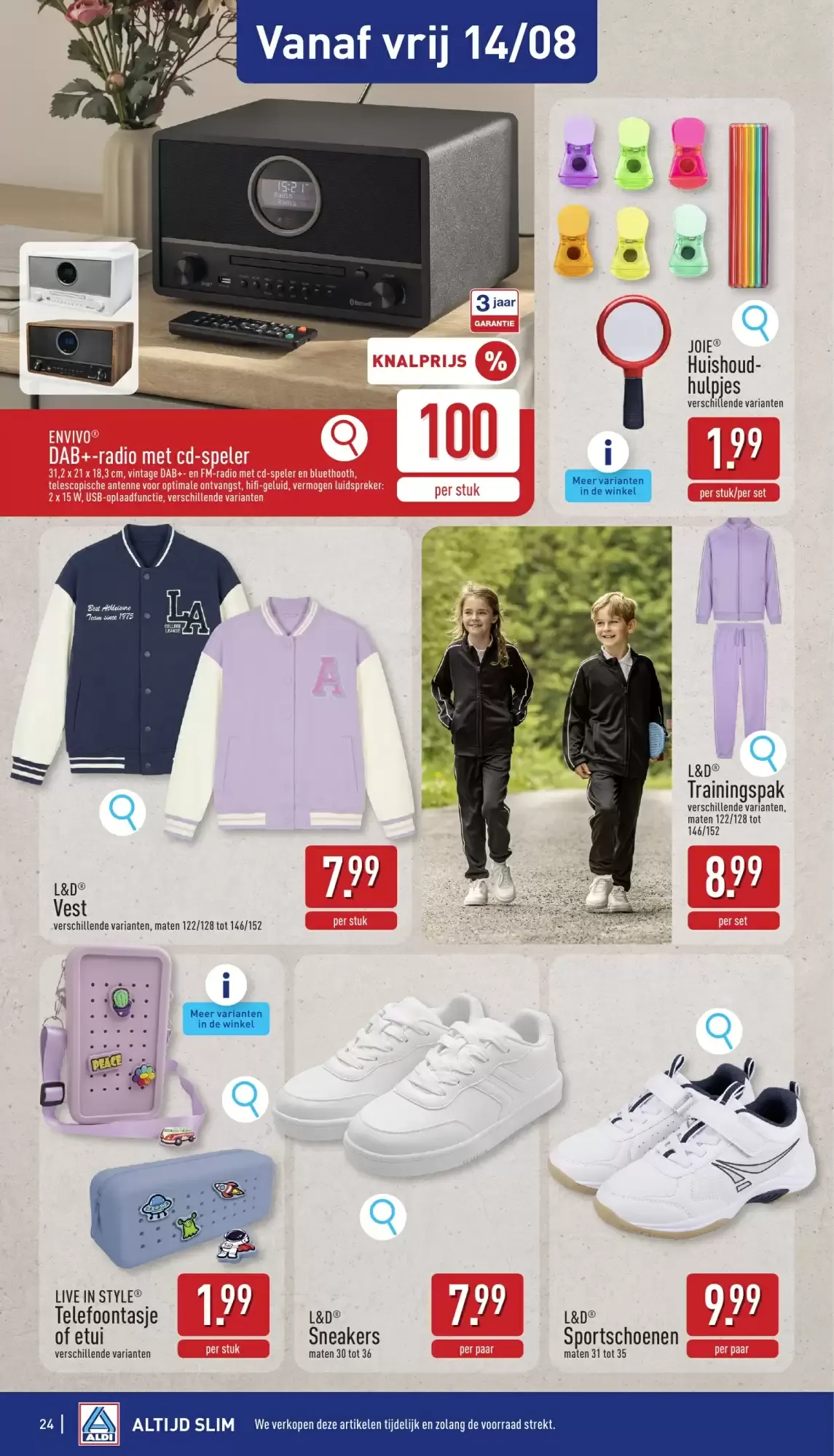 ALDI Folder ma 10/08 t.e.m. vrij 14/08 van 10 augustus tot 14 augustus 2026 - folder pagina 24
