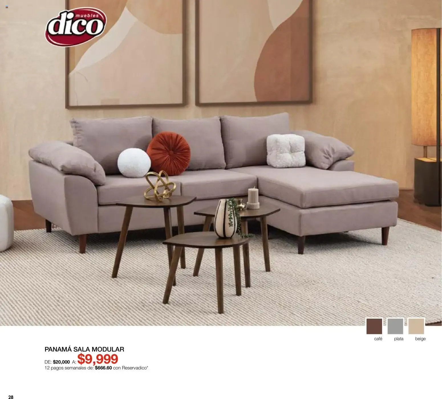 Catálogo de Dico Muebles - Medio Año Medio Precio 1 de agosto al 31 de agosto 2026 - Pagina 28
