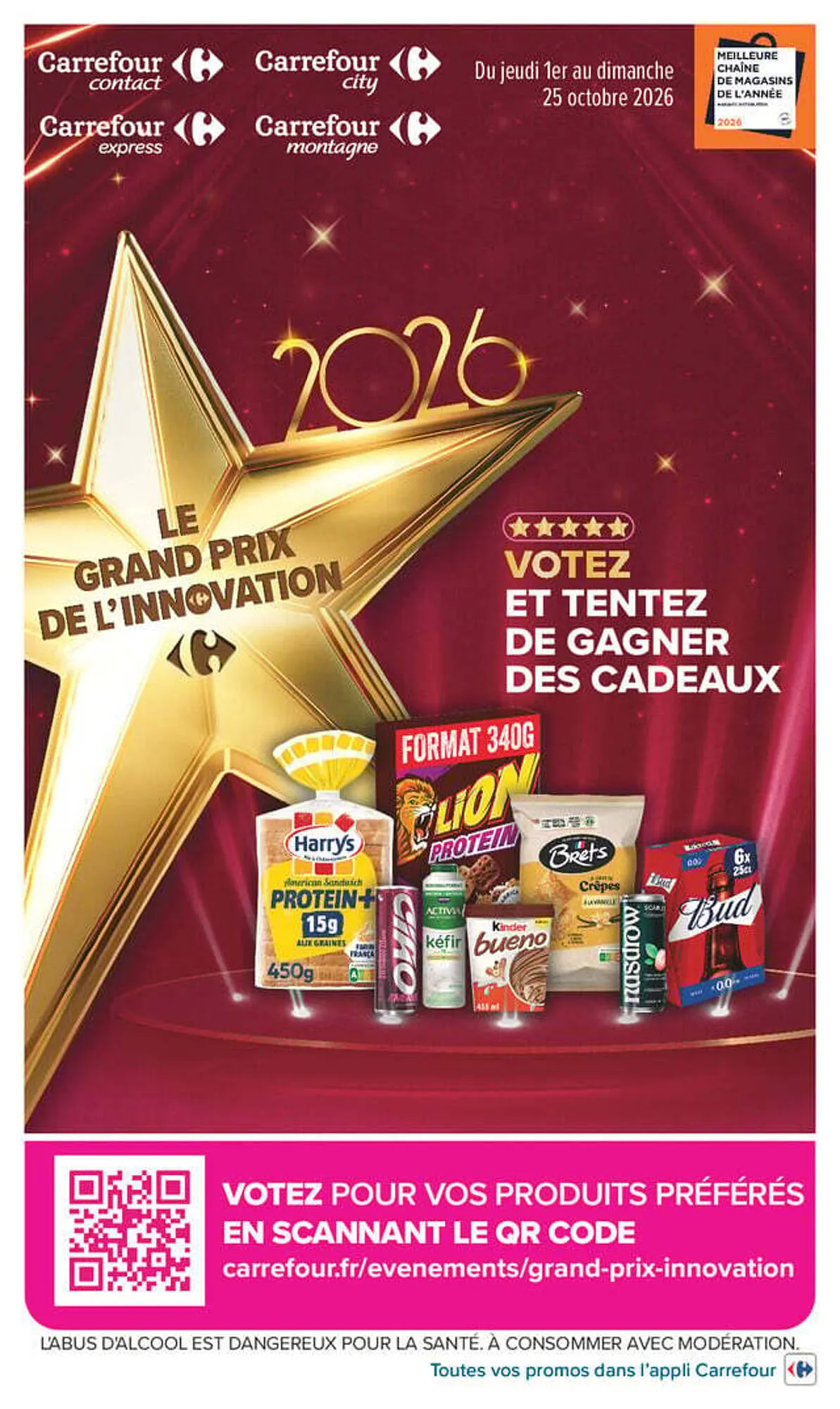 Carrefour Grand Prix de l'Innovation 2026 du 1 octobre au 25 octobre 2026 - Catalogue page 1