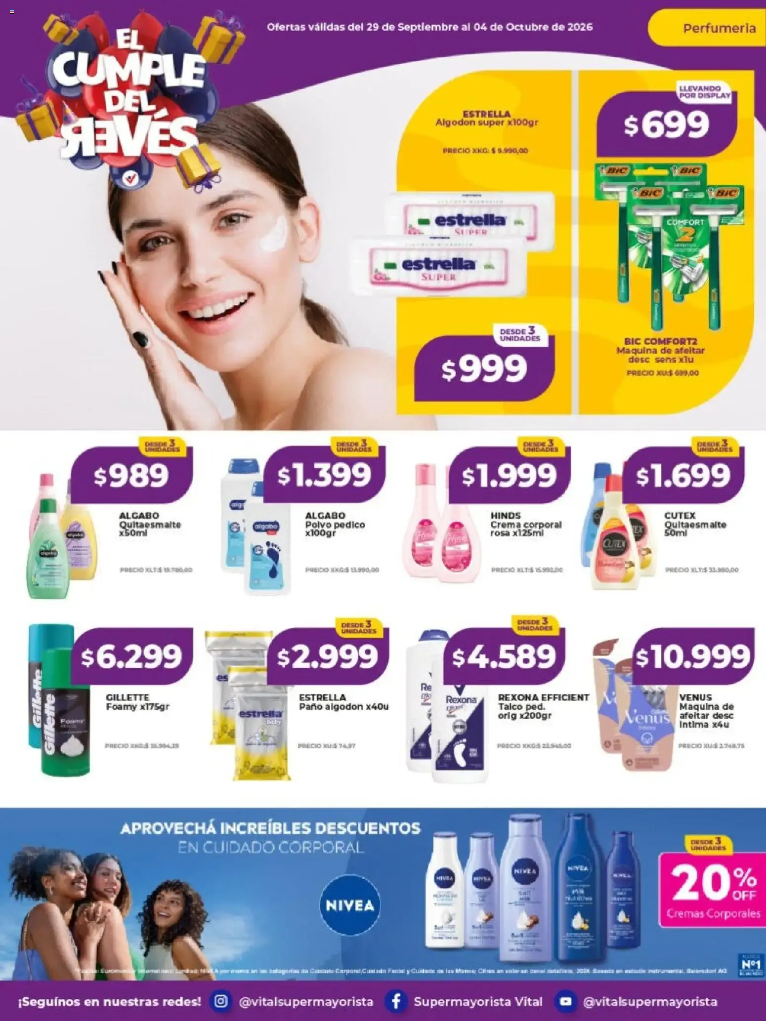 Ofertas de Vital - El Cumple del Revés 29 de septiembre al 4 de octubre 2026 - Página 10 del catálogo