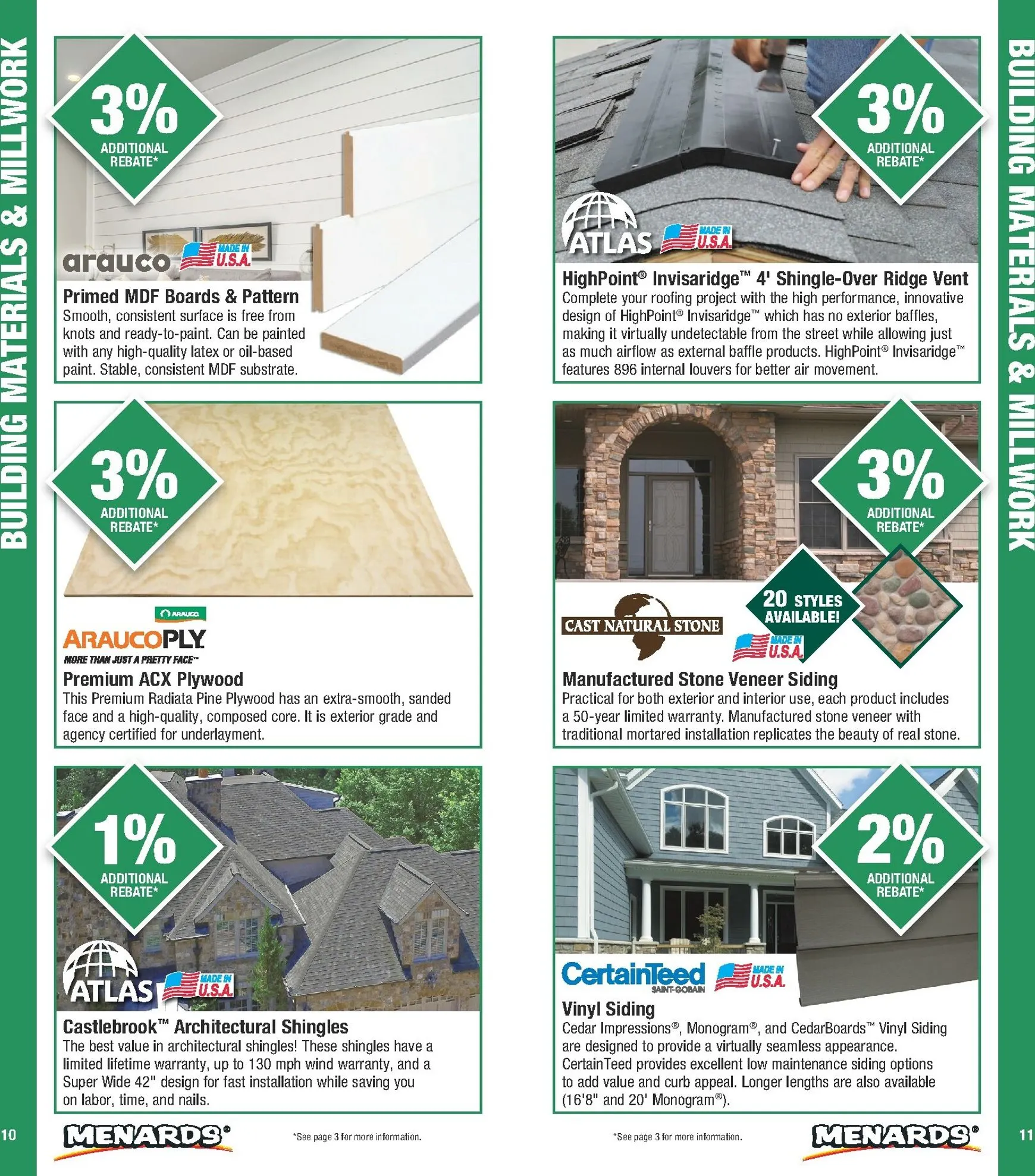 Weekly promotion Current Menards - Contractor Card leaflet valid from Thursday 01/01/2026 to Thursday 12/31/2026 spanning from January 1 to December 31 2026 - Page 6 for Catalogue 365