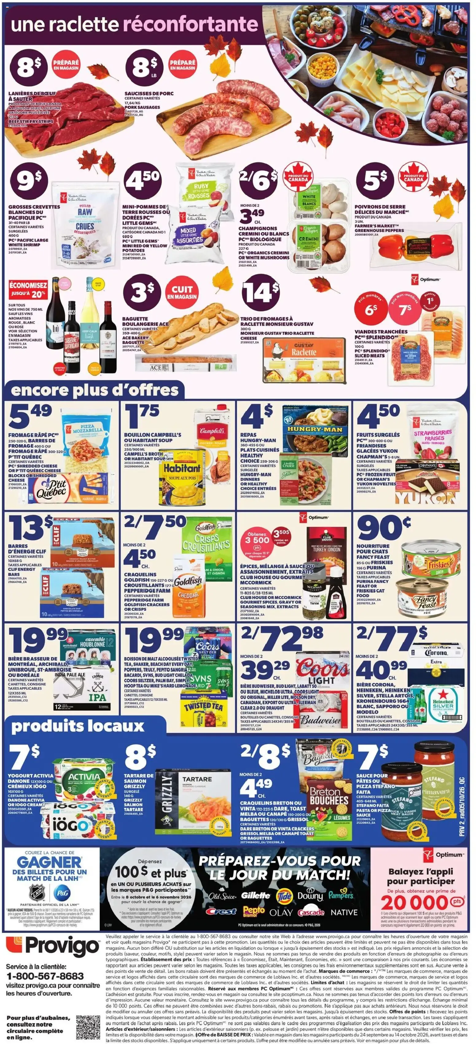 Provigo weekly flyer / circulaire from Oct 8, 2026 > weekly specials & deals from October 8 to October 14 2026 - flyer page 2