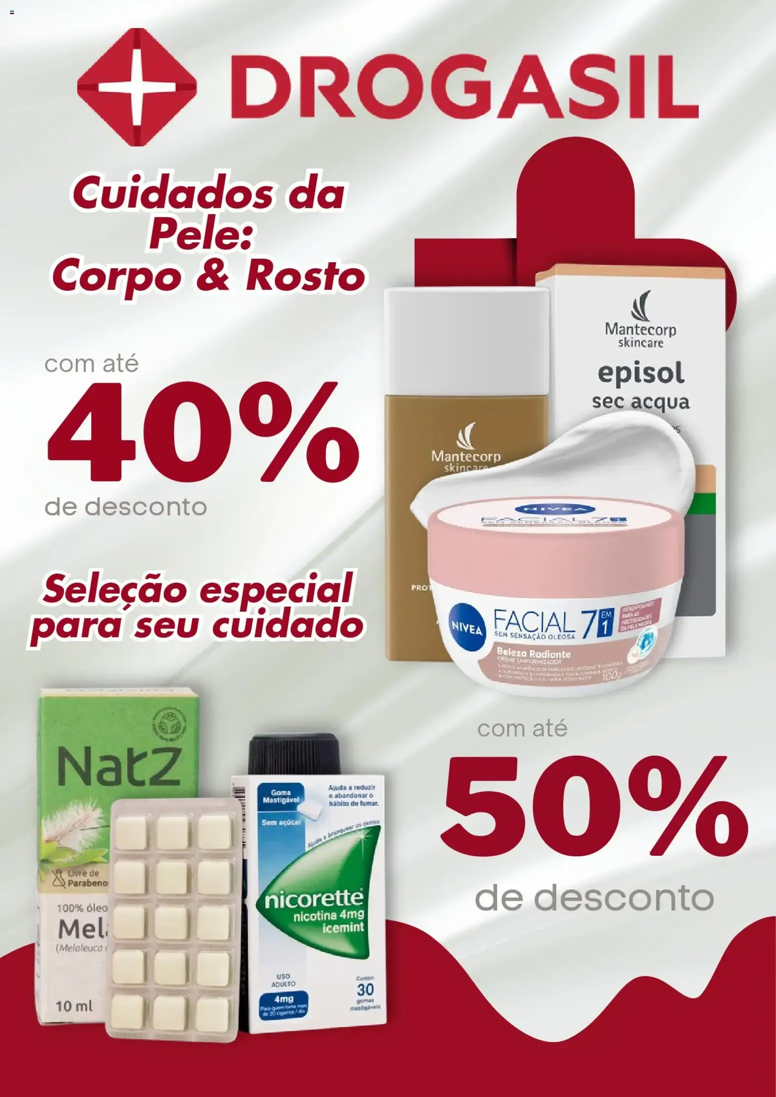 Drogasil - Cuidados da Pele: Corpo & Rosto