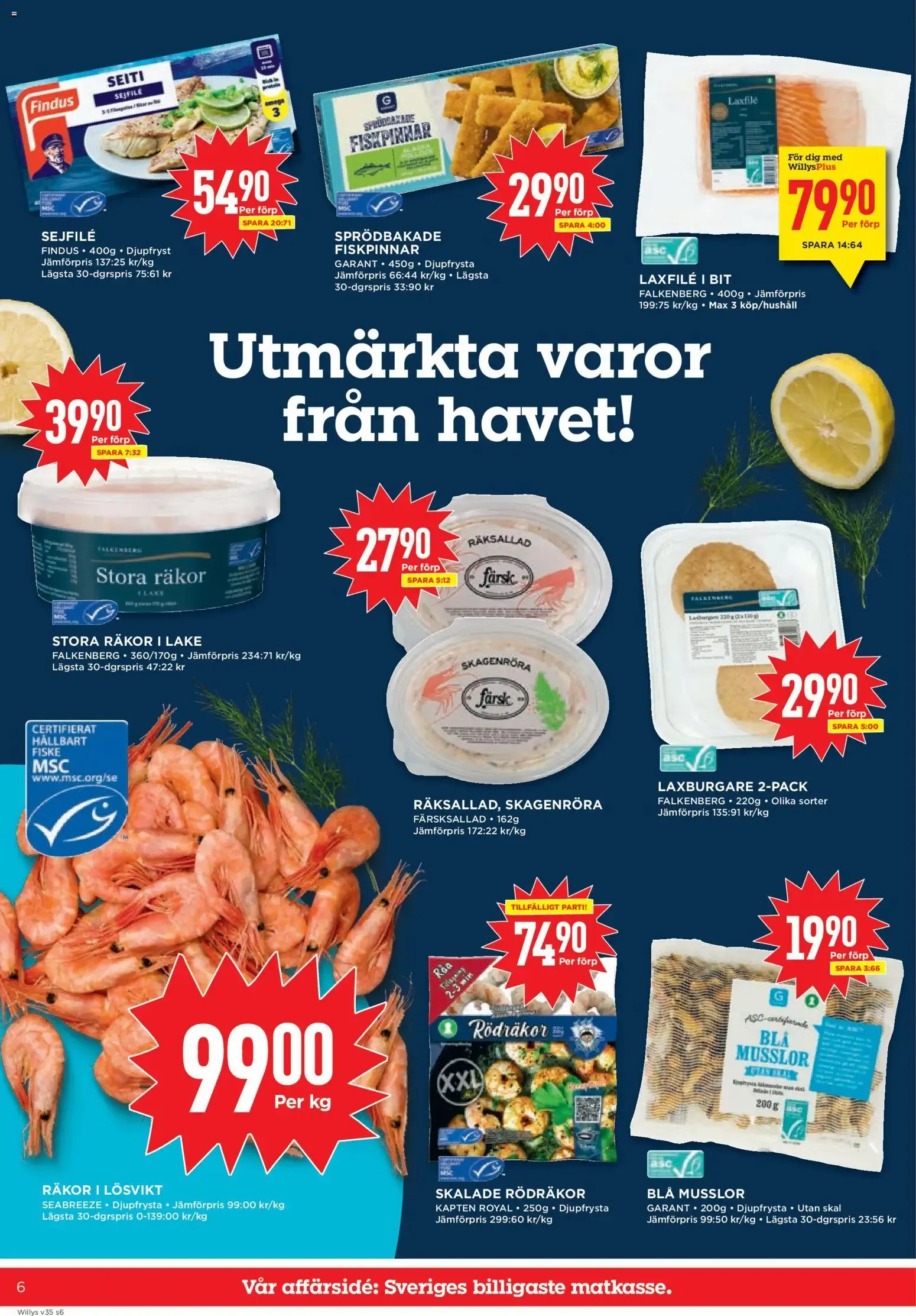 Willys från 24 augusti till 30 augusti 2026 - Reklamblad sidor 6
