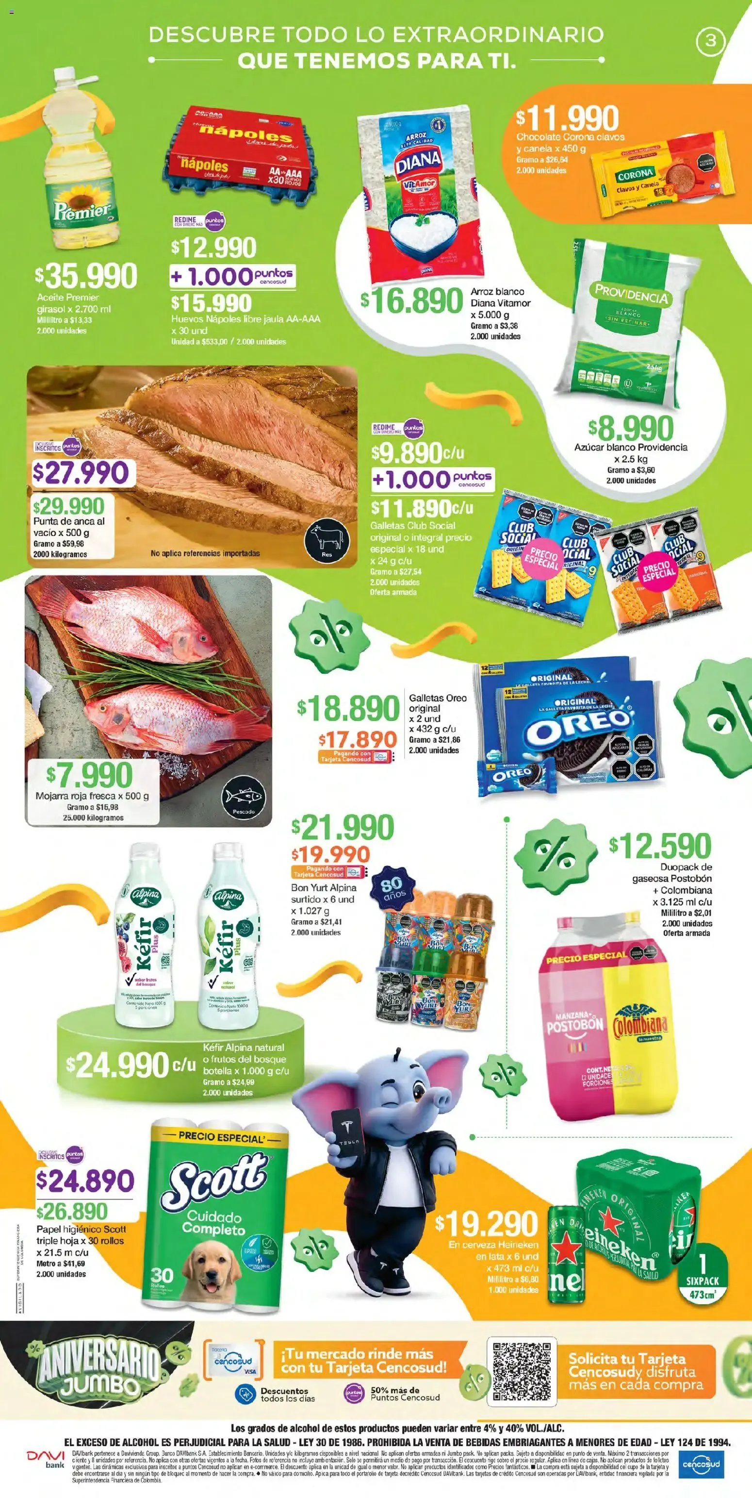 Catalogo de Jumbo catálogo Aniversario desde el 24/09/2026 > Revistas Septiembre 24 de septiembre al 18 de octubre 2026 - Pag 3