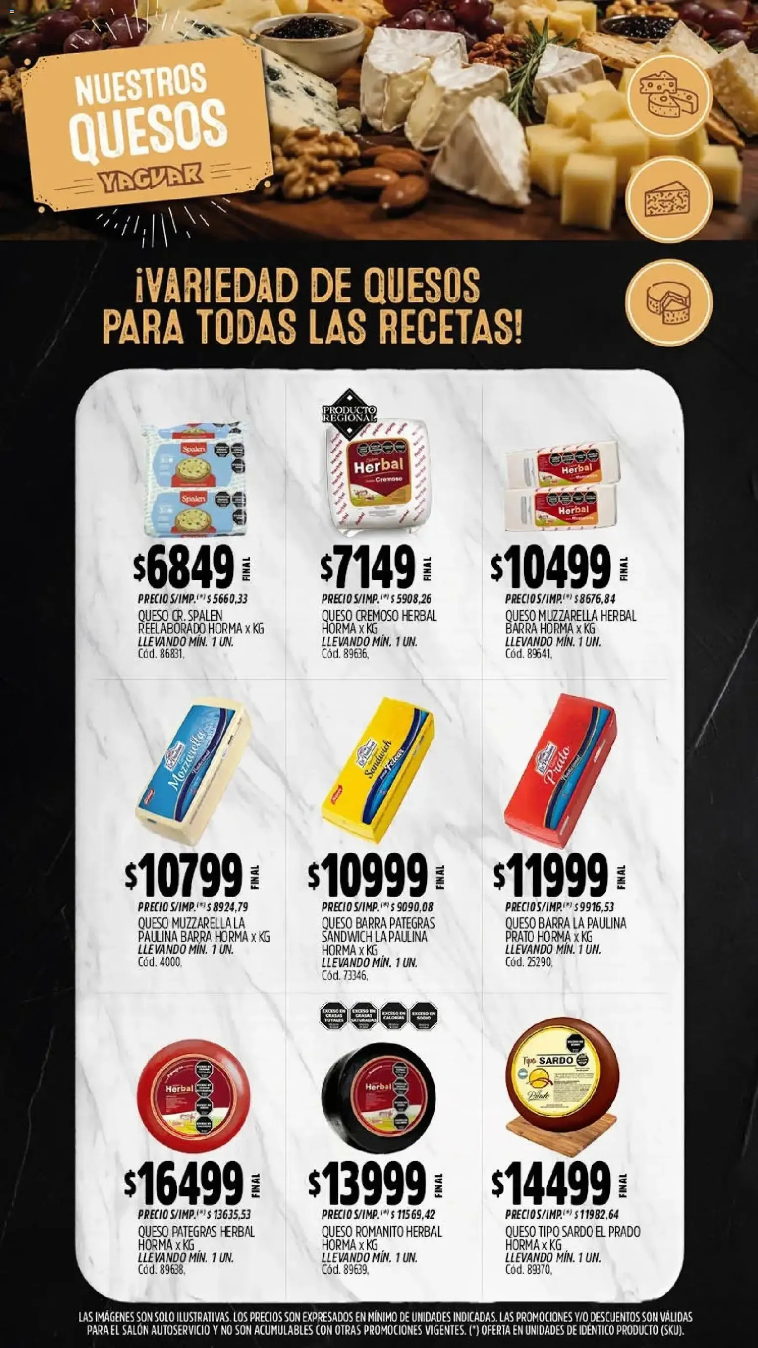 Ofertas de Yaguar - Oferta Semanal Chaco del 19/10/2026 - 24/10/2026 19 de octubre al 24 de octubre 2026 - Página 6 del catálogo