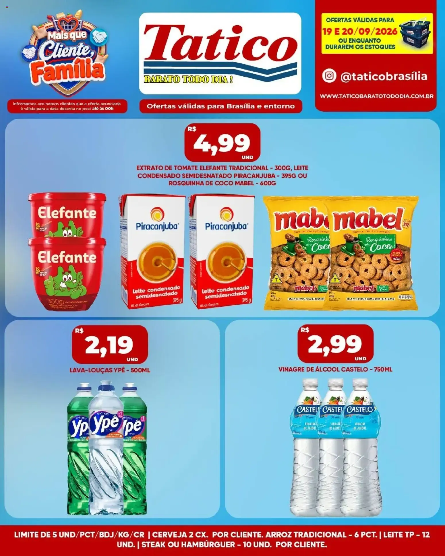 Encarte de Tatico ofertas Fim de Semana de 19/09/2026 | Promoções Online 19 de setembro até 20 de setembro 2026 - Pagina 3