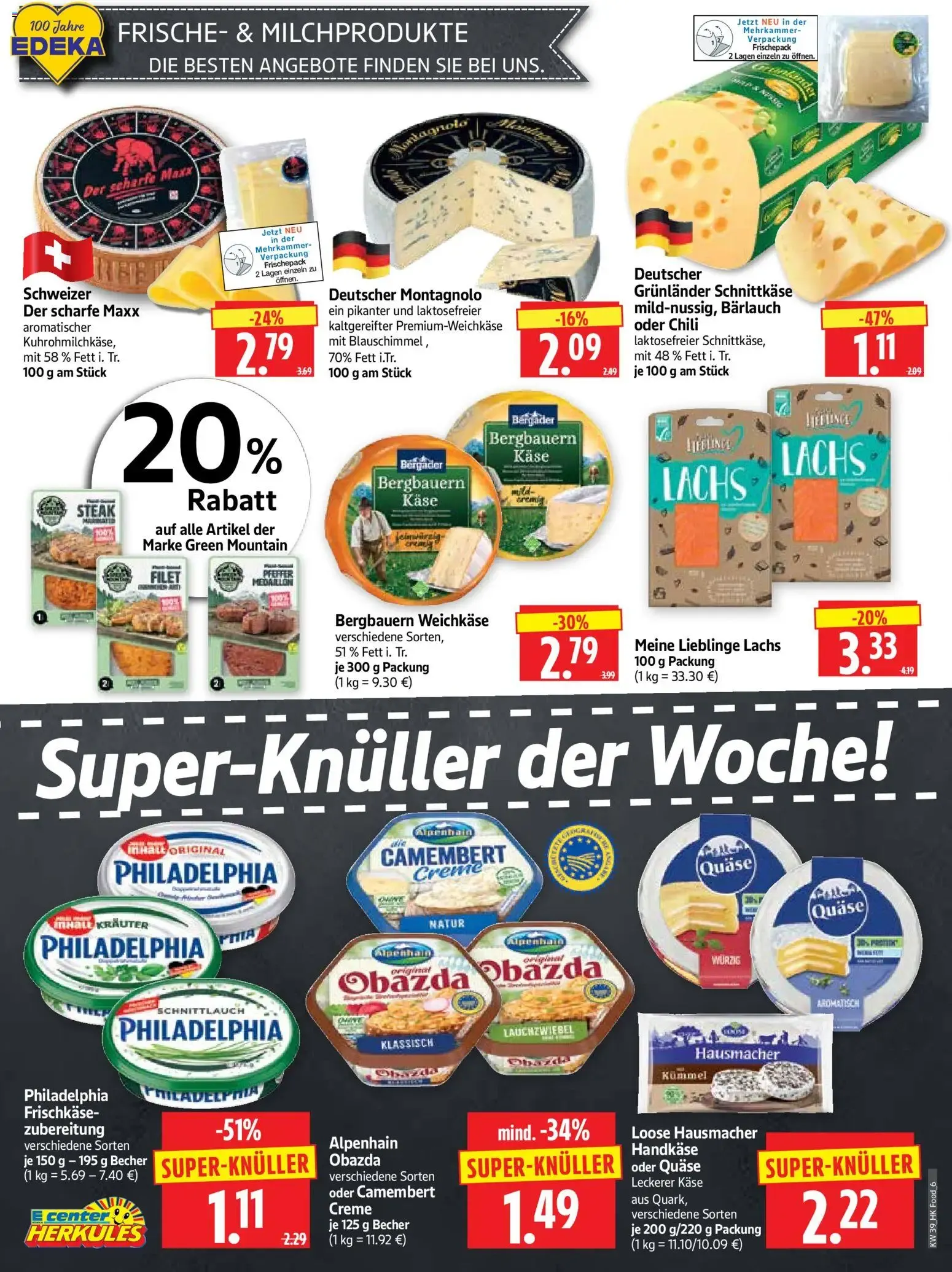 HERKULES Prospekt (ab 21.09.2026) zum Blättern von 21. September bis 26. September 2026 - Prospekt seite 6