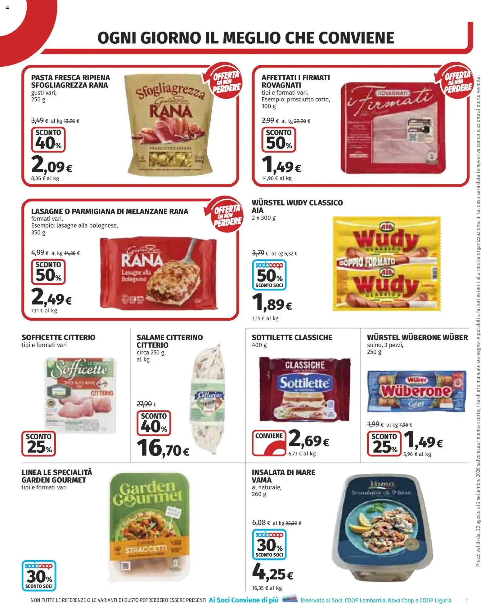 Volantino COOP Anteprima dal 20/08/2026 > NUOVO Promozioni da 20 agosto a 2 settembre di 2026 - Pagina del volantino 7