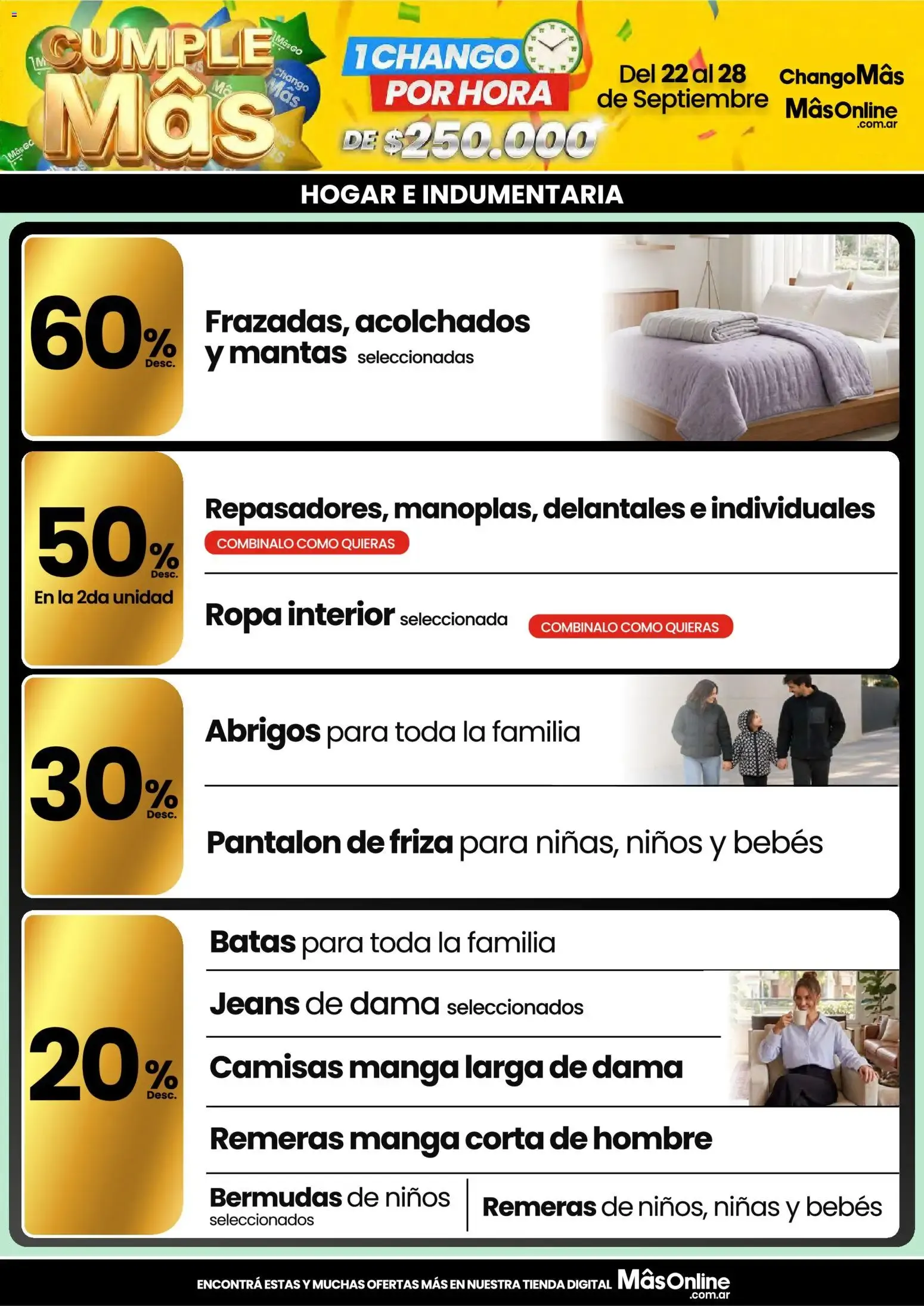 Ofertas de CUMPLE Más 22 de septiembre al 28 de septiembre 2026 - Página 13 del catálogo
