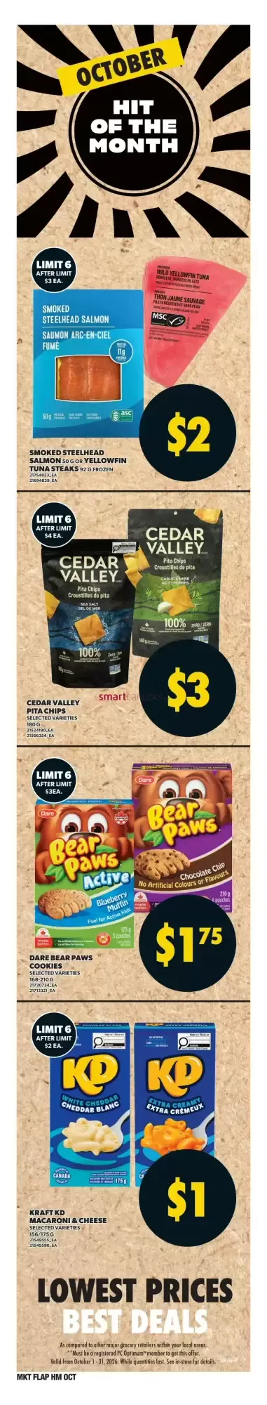 Valu-mart flyer week 41 from October 8 to October 14 2026 - flyer page 5