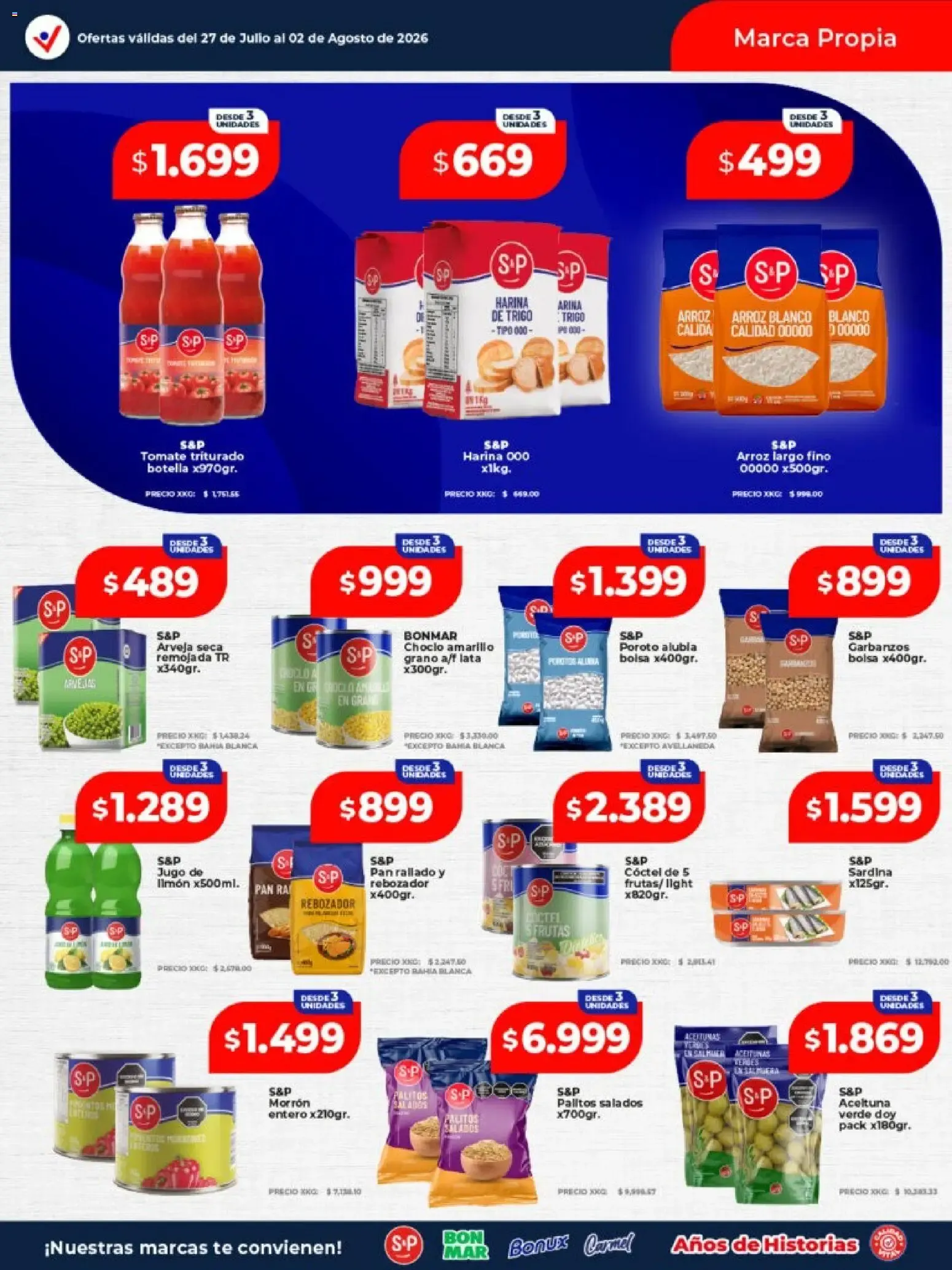 Ofertas de Ofertas de la Semana en Nuestras Marcas 27 de julio al 2 de agosto 2026 - Página 2 del catálogo