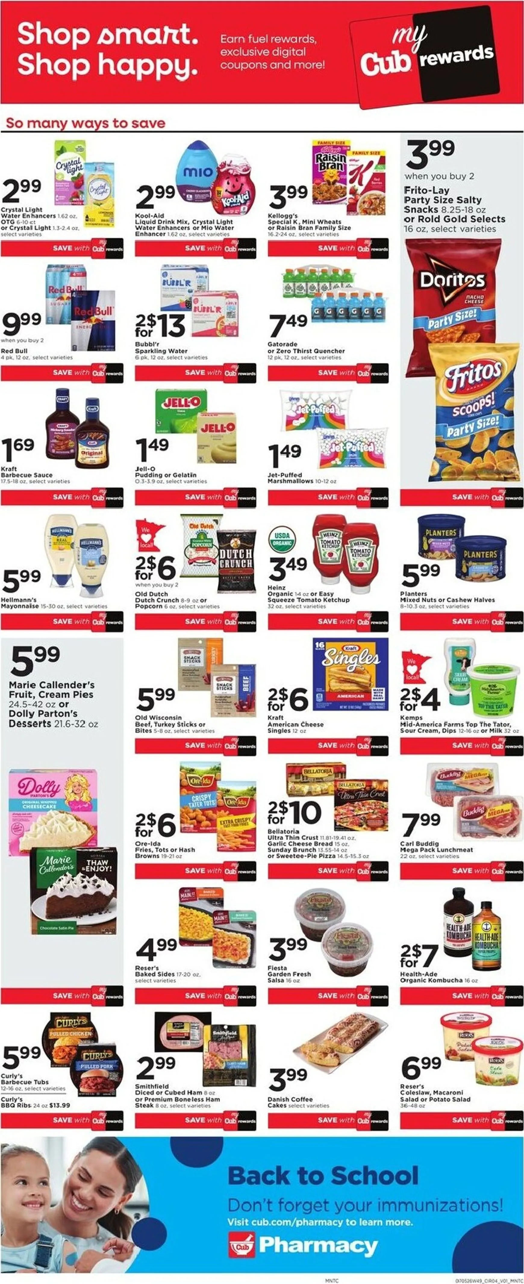 Weekly ad Current Cub leaflet valid from Sunday 07/05/2026 to Saturday 07/11/2026 from July 5 to July 11 2026 - Page 4