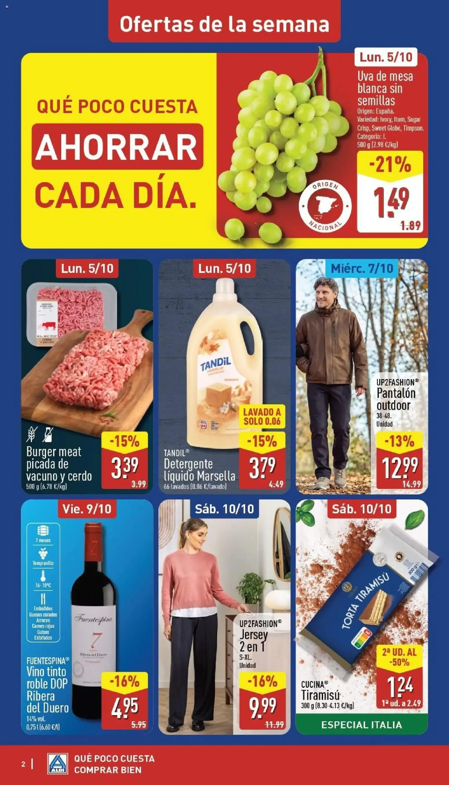 Catálogo de Folleto de ofertas Aldi 5 de octubre al 11 de octubre 2026 - Página 2