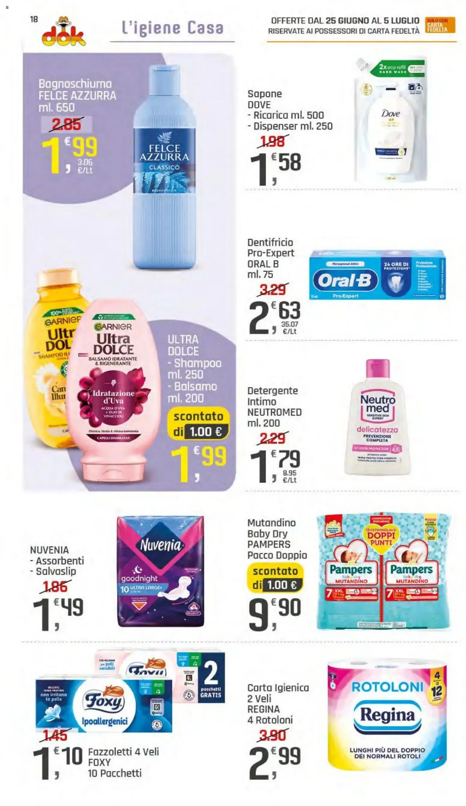 Nuovo DOK volantino dal 25/06/2026 > offerte anteprima 🛍️ da 25 giugno a 5 luglio di 2026 - Pagina del volantino 18