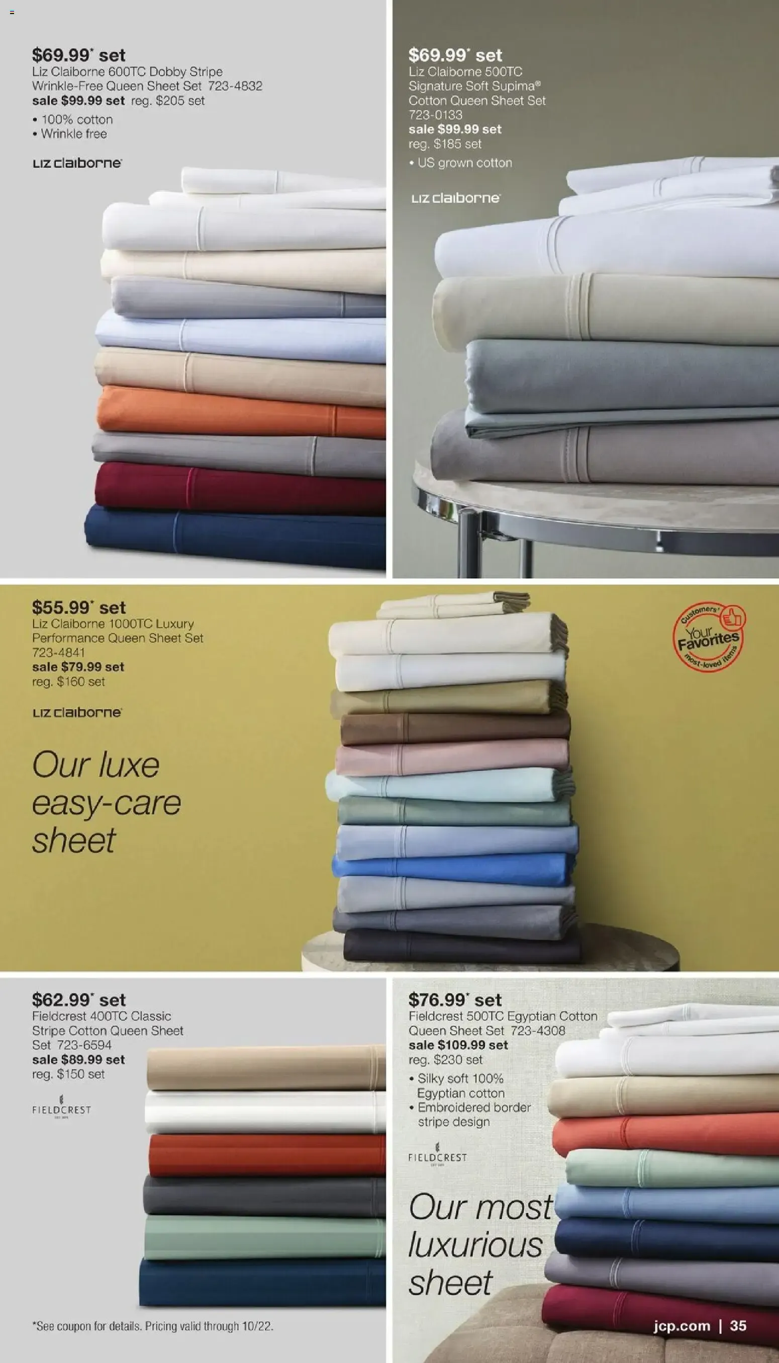 Weekly ad JCPenney Semi-Annual Home Sale from September 28 to October 25 2026 - Page 34